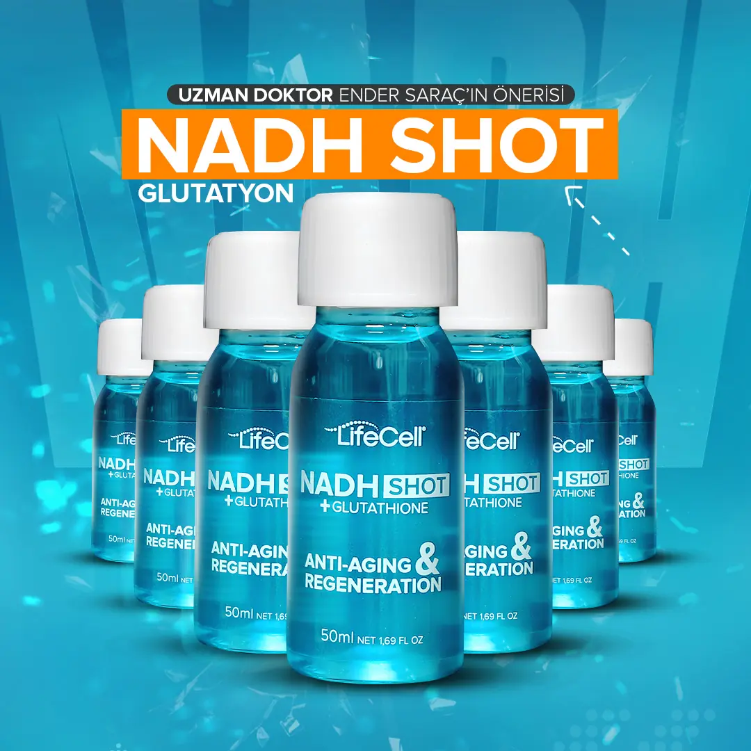 NADH Shot + Glutathione – Anti-Aging Takviye