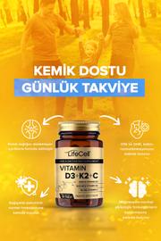LİFE CELL Vitamin D3 + K2 + C