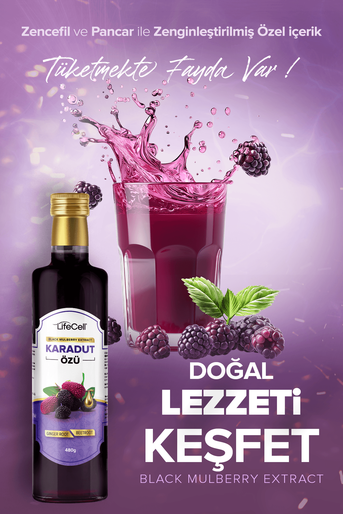 Karadut Özü - Black Mulberry Extract