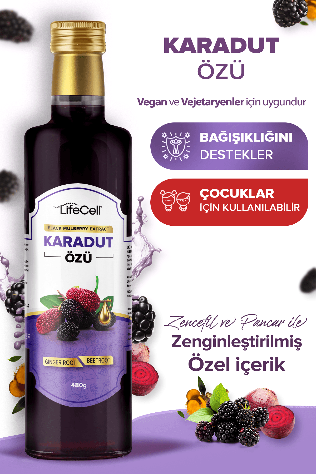 Karadut Özü - Black Mulberry Extract