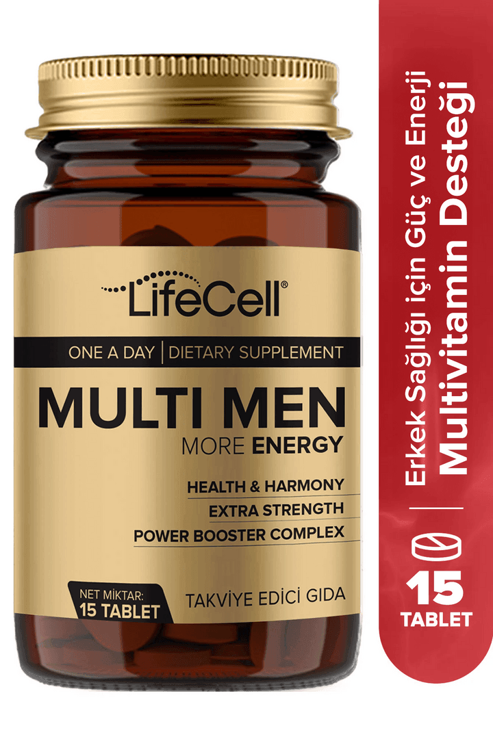 Multı Men Power Booster Complex | More Energy ( Erkeklere Özel Multivitamin Desteği )