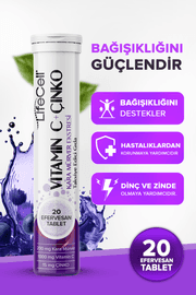 LİFE CELL Vitamin C+ Karamürver+Çinko