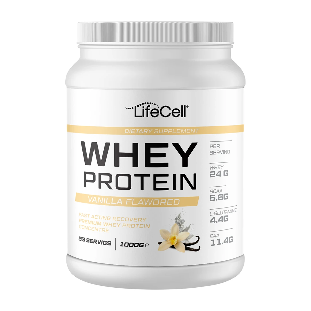 WHEY PROTEİN TOZU | VANİLYA AROMALI | 33 SERVİS - 1000g