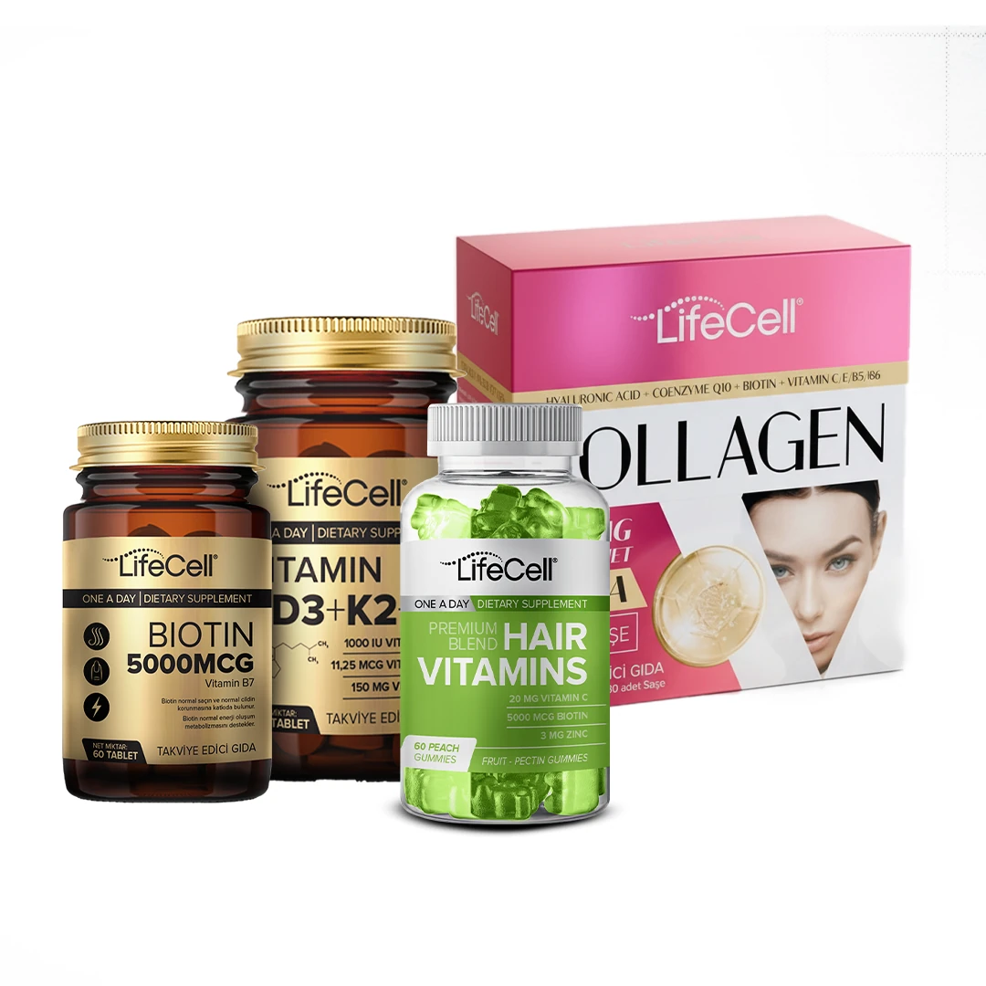Saç Ve Cilt Bakım Seti - Vitamin C+ Karamüver Hediye