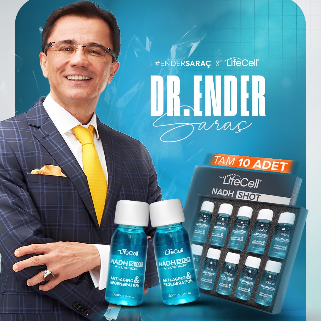 Nadh Shot + Glutathione ( Glutatyon ) Anti-Aging Takviye Edici Gıda 10 Shot