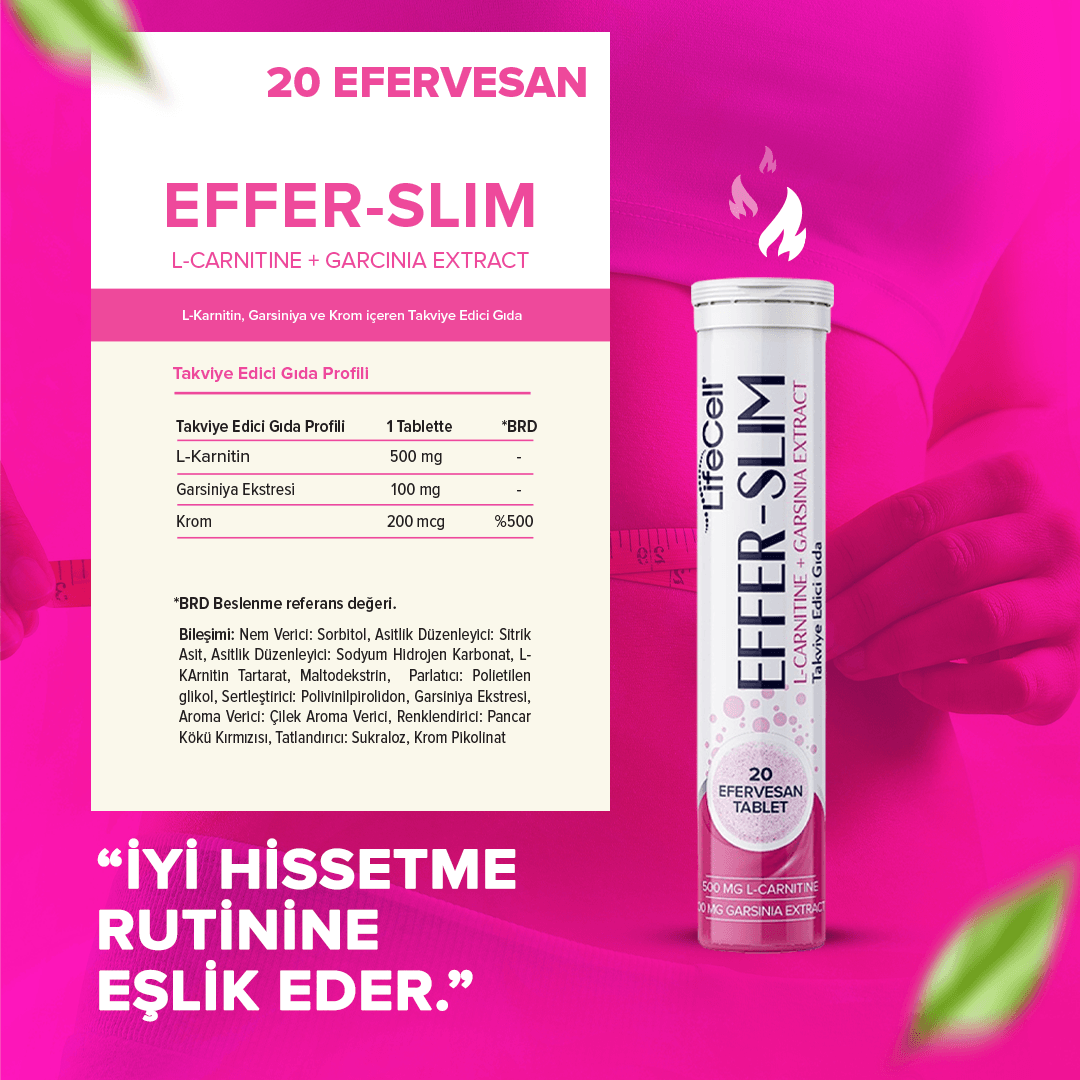 Efferslim ‐ L‐Carnitine Garsinia Extract