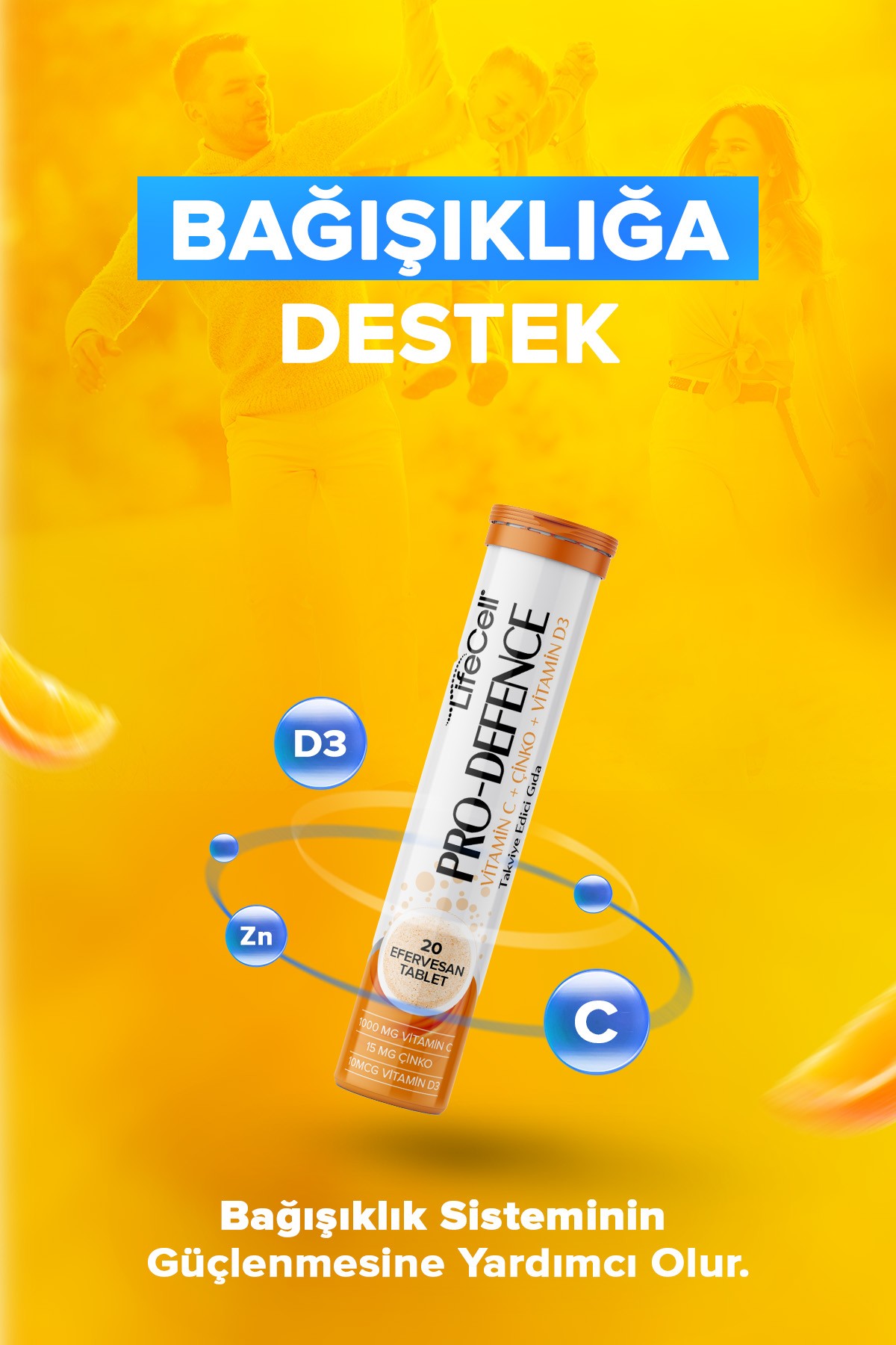 Pro Defence ‐ Vitamin C+Çinko+Vitamin D3