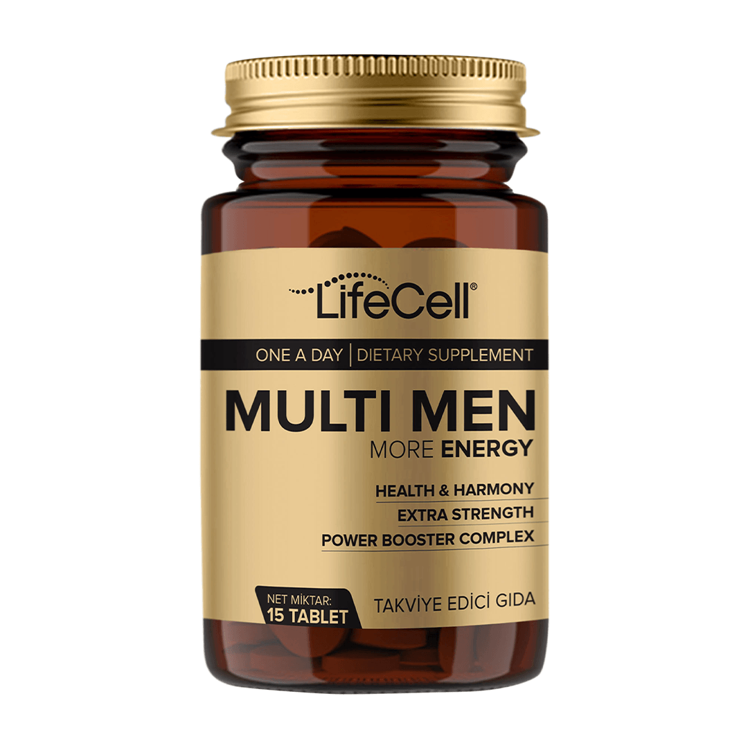 Multı Men Power Booster Complex | More Energy ( Erkeklere Özel Multivitamin Desteği )