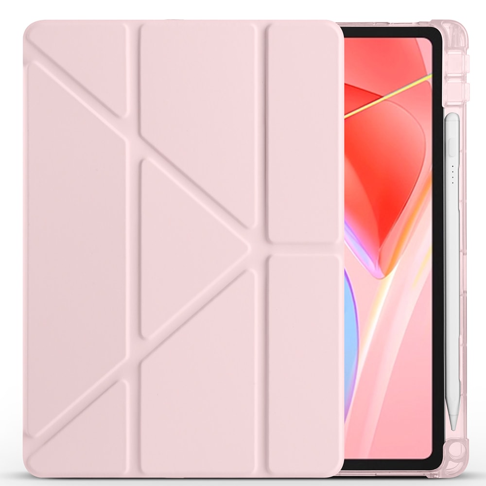 Lenovo Tab TB-311FU Kılıf Zore Tri Folding Kalem Bölmeli Standlı Kılıf