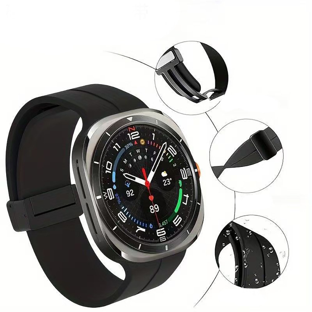 Galaxy Watch 8 Classic 46mm KRD-84 Silikon Kordon