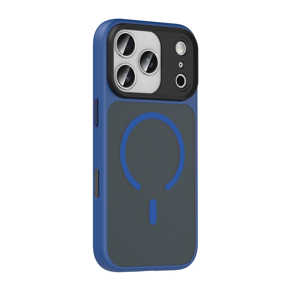 Apple iPhone 17 Pro Max Kılıf Mat Arka Yüzey Wireless Şarj Özellikli Zore Flet M-safe Kapak
