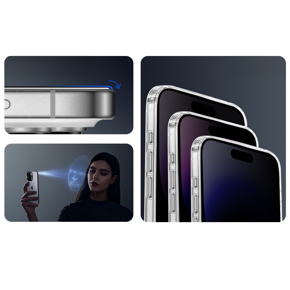 Apple iPhone 14 Zore 2.5D Oliv Privacy Temperli Cam Ekran Koruyucu + Kolay Uygulama Aparatı