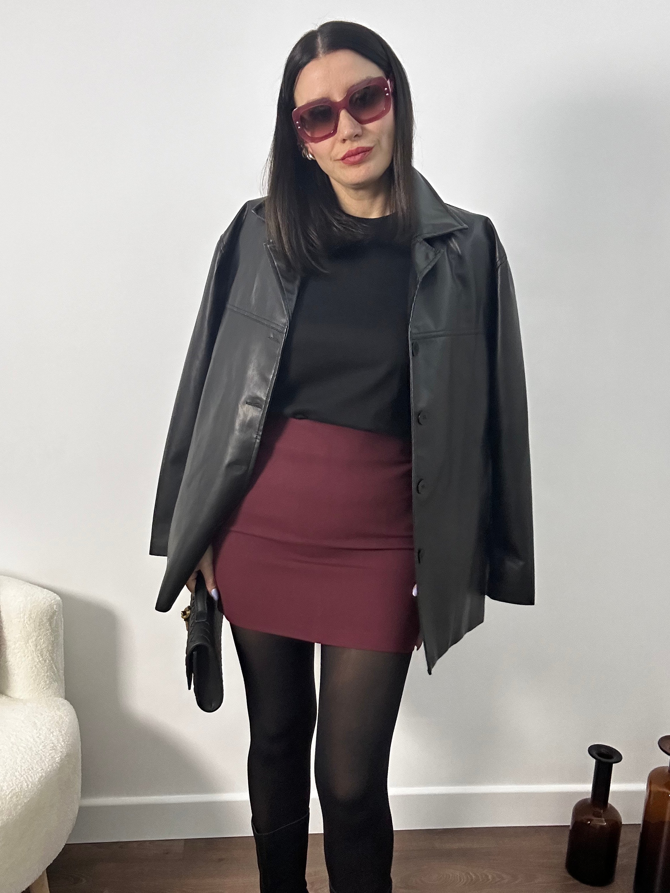 Bordo Mini Etek
