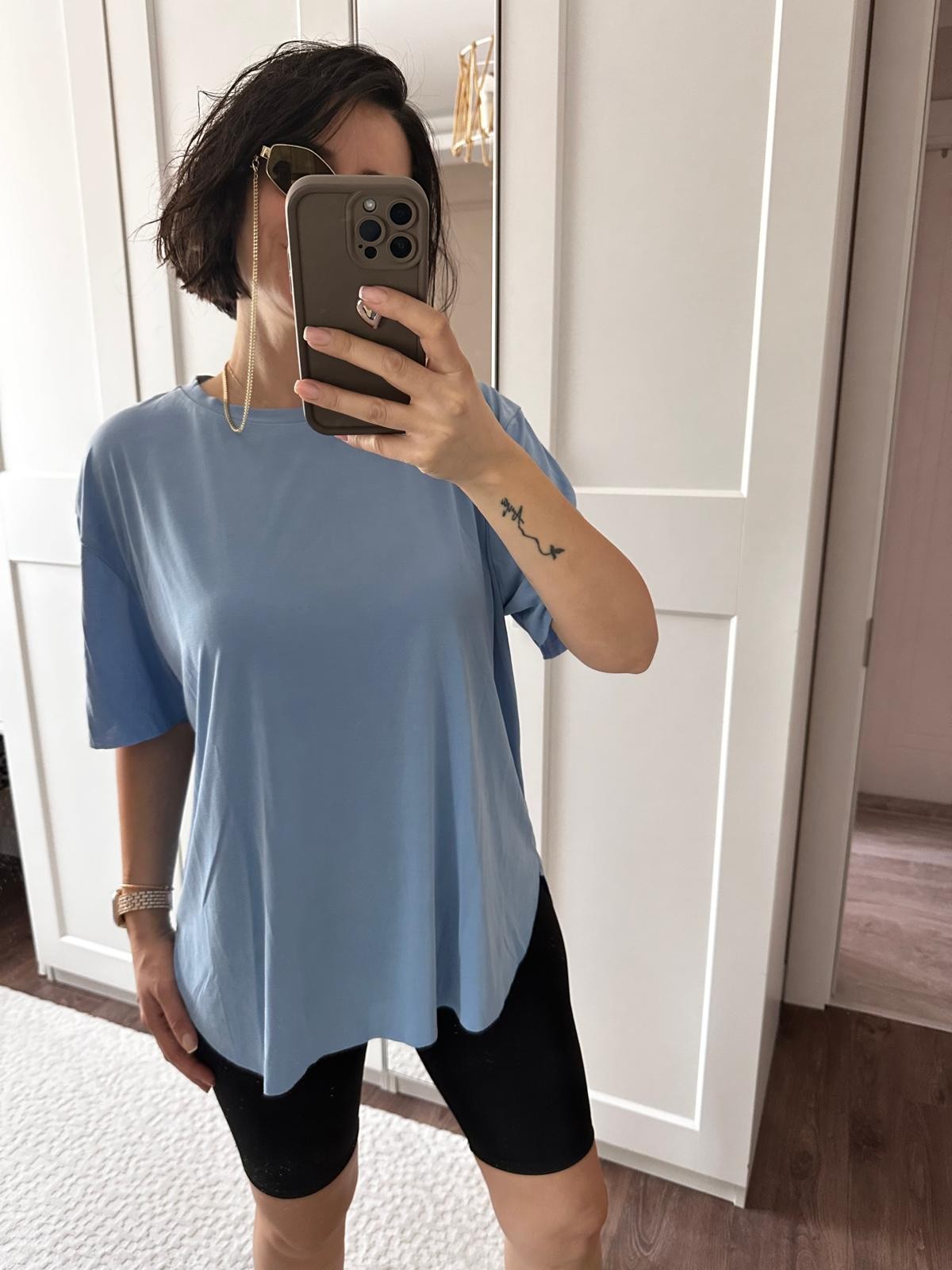 Orjinal Uzun Basic Modal Tshirt