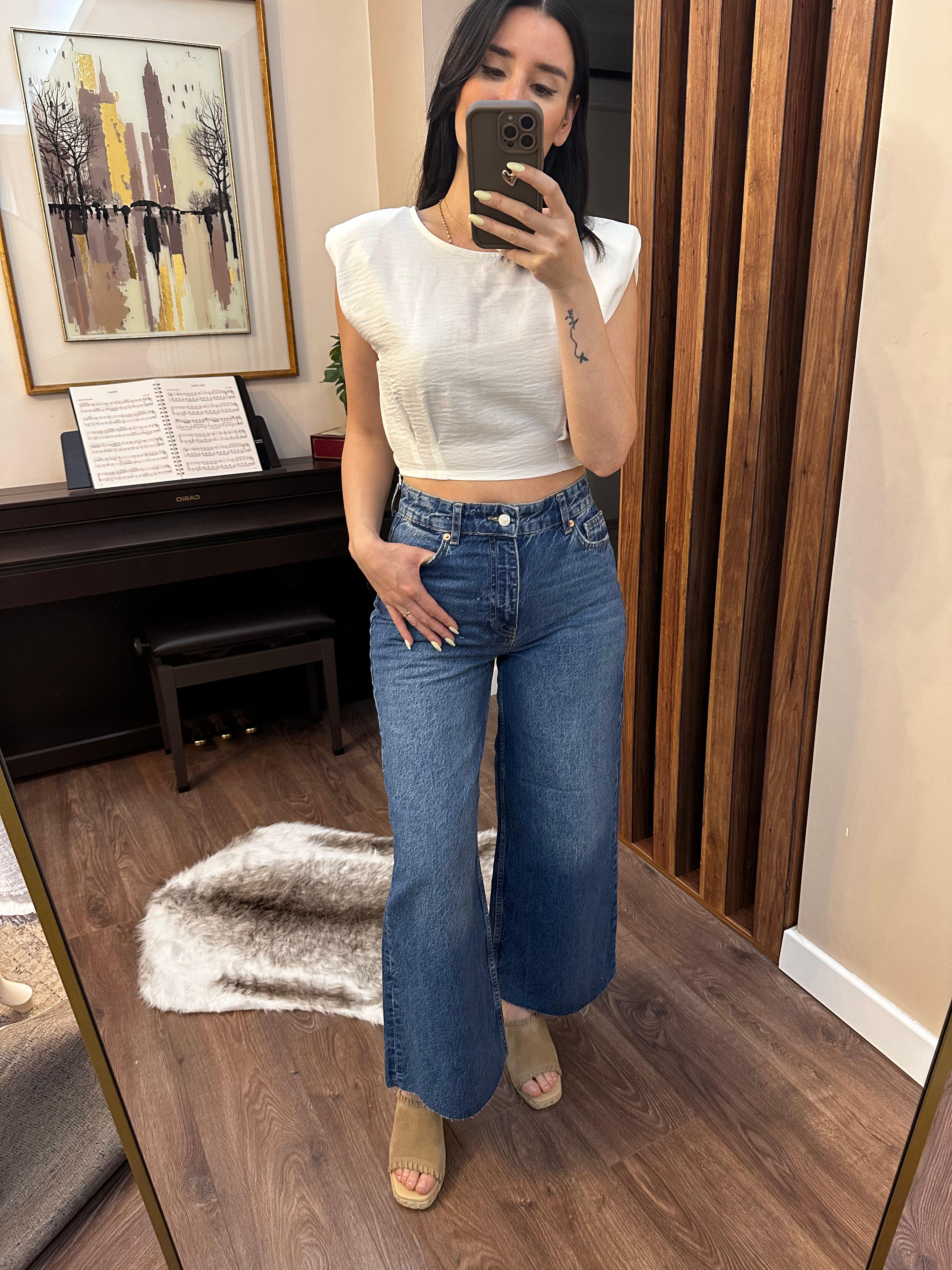 ORJİNAL MARKA PAÇASI KESİK JEAN