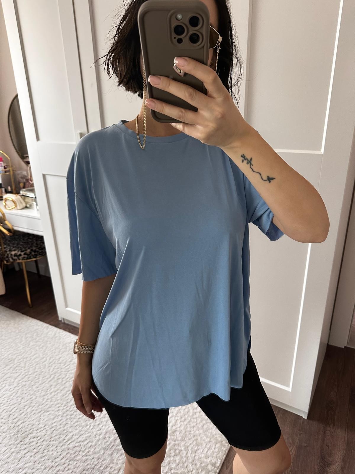 Orjinal Uzun Basic Modal Tshirt