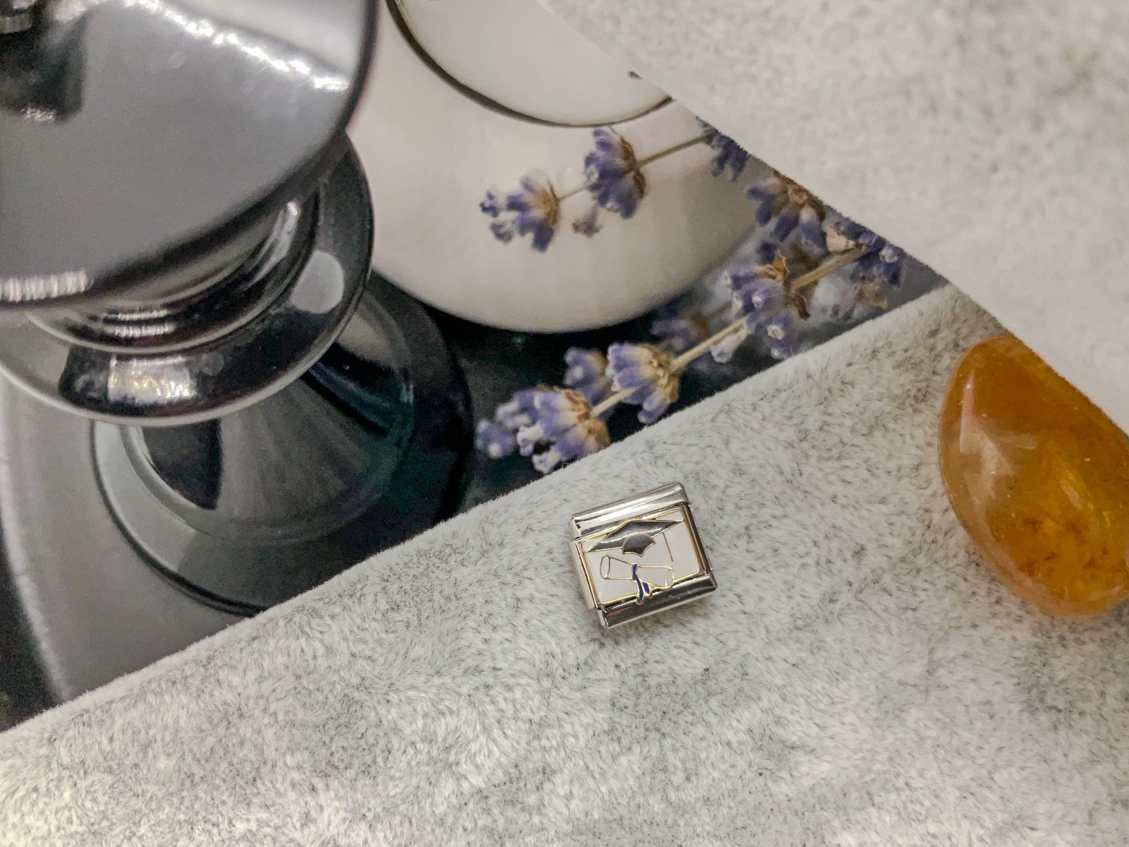 ATA Mezuniyet İtalyan Charm 316L