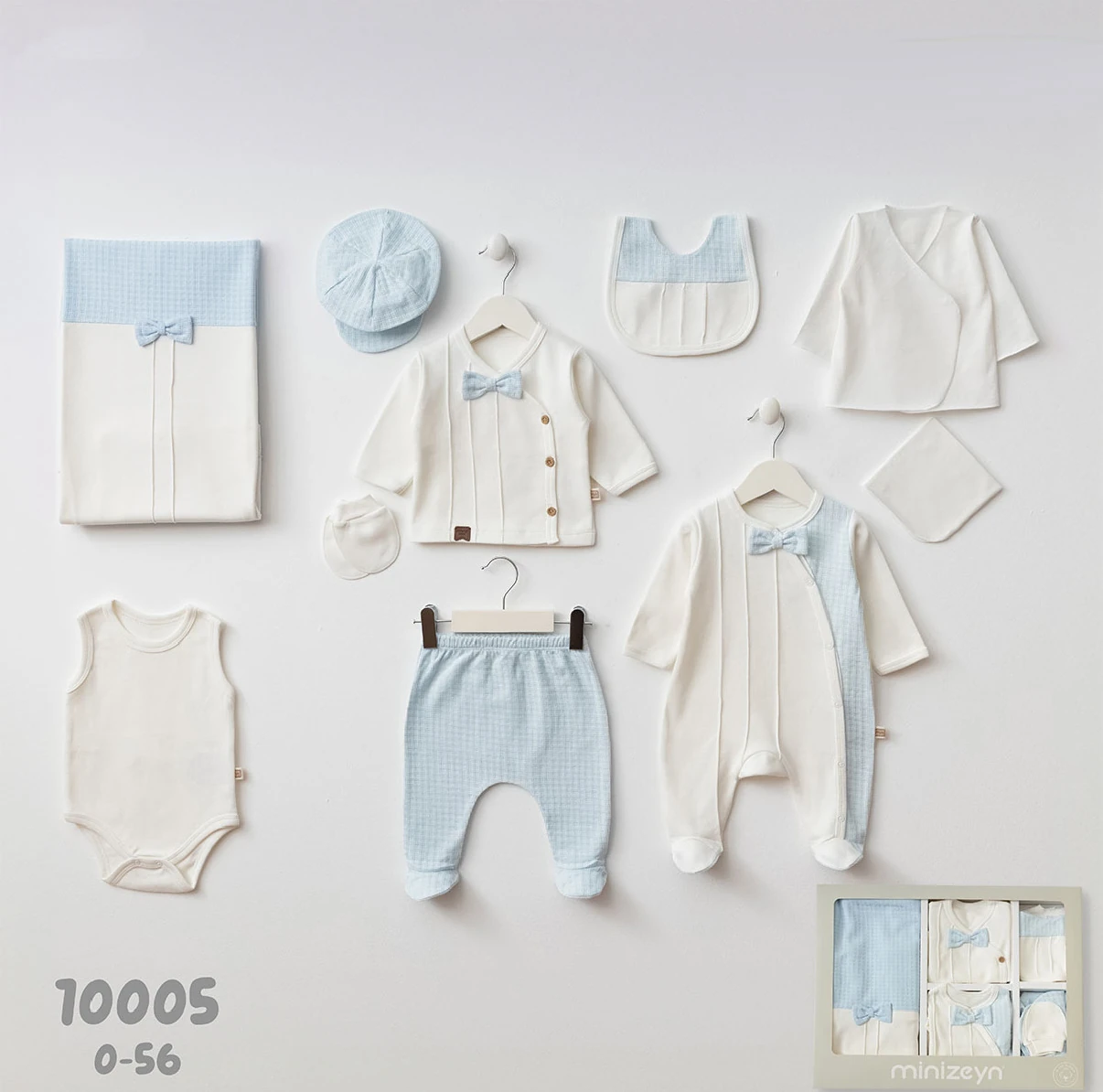 Papyon Detaylı Premıum 10 Parça Hastane Çıkış Seti