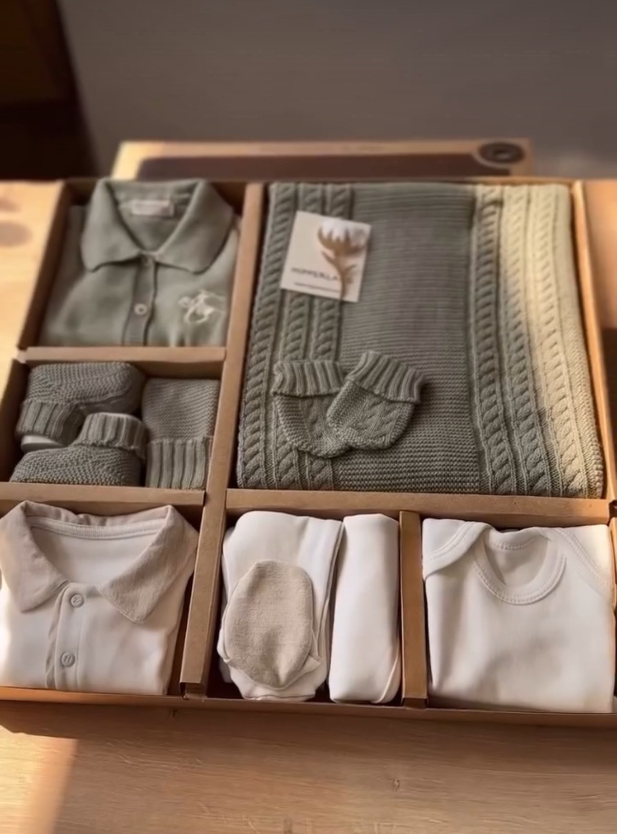 Premium Organik pamuklu 10’lu hastane çıkış seti 