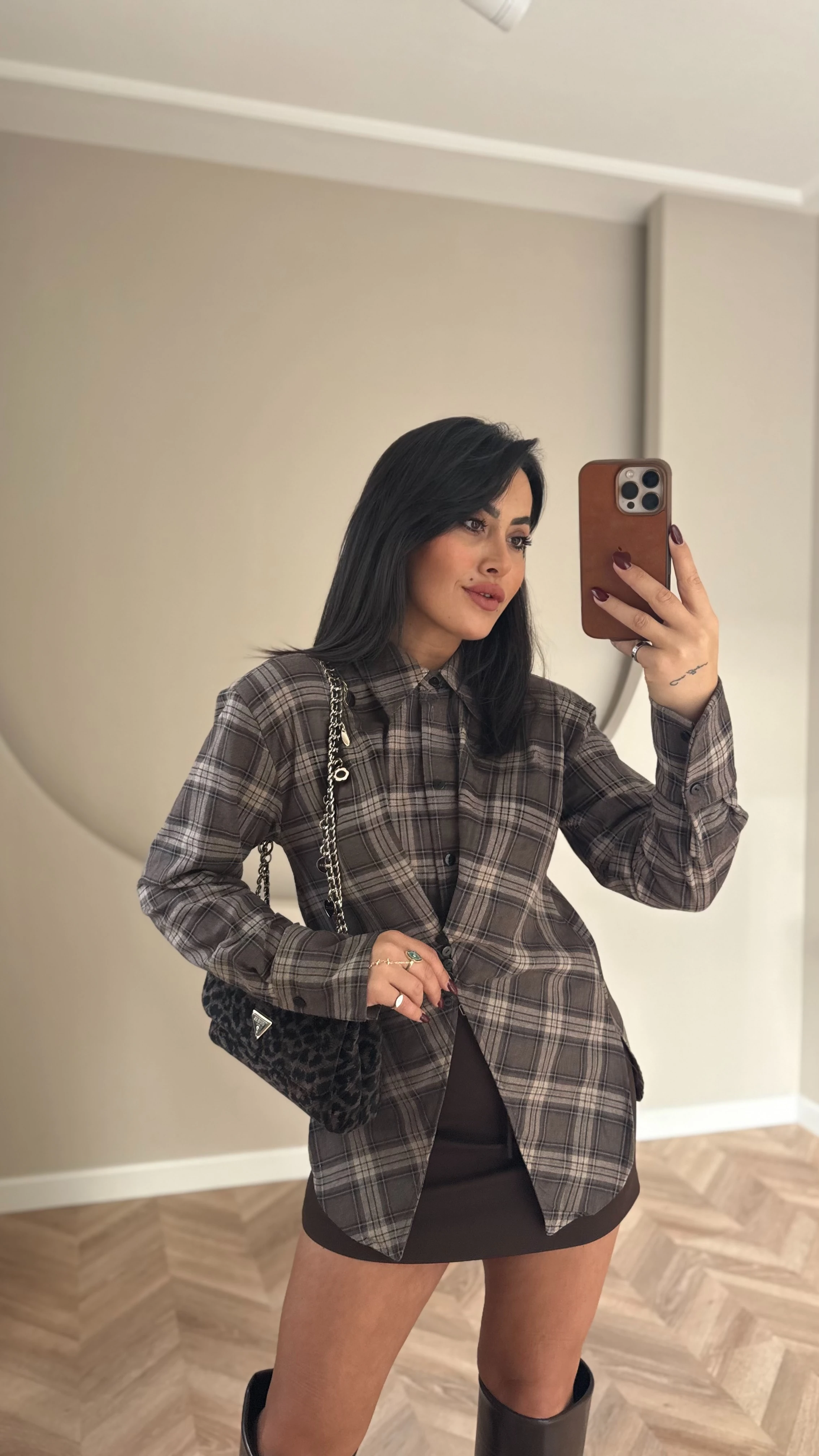 Tasarım Ekose Gömlek