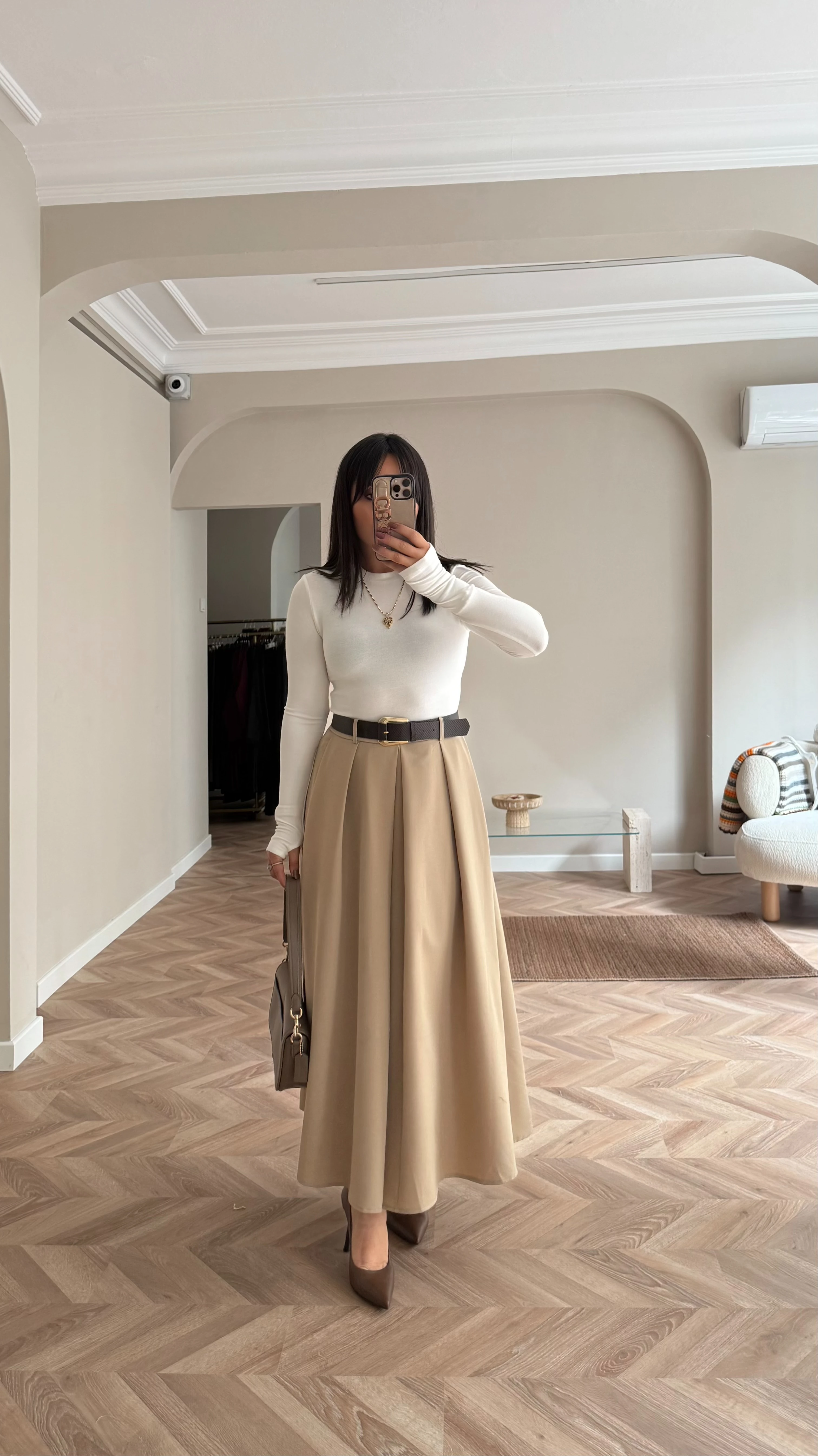 Kemerli Premium Etek