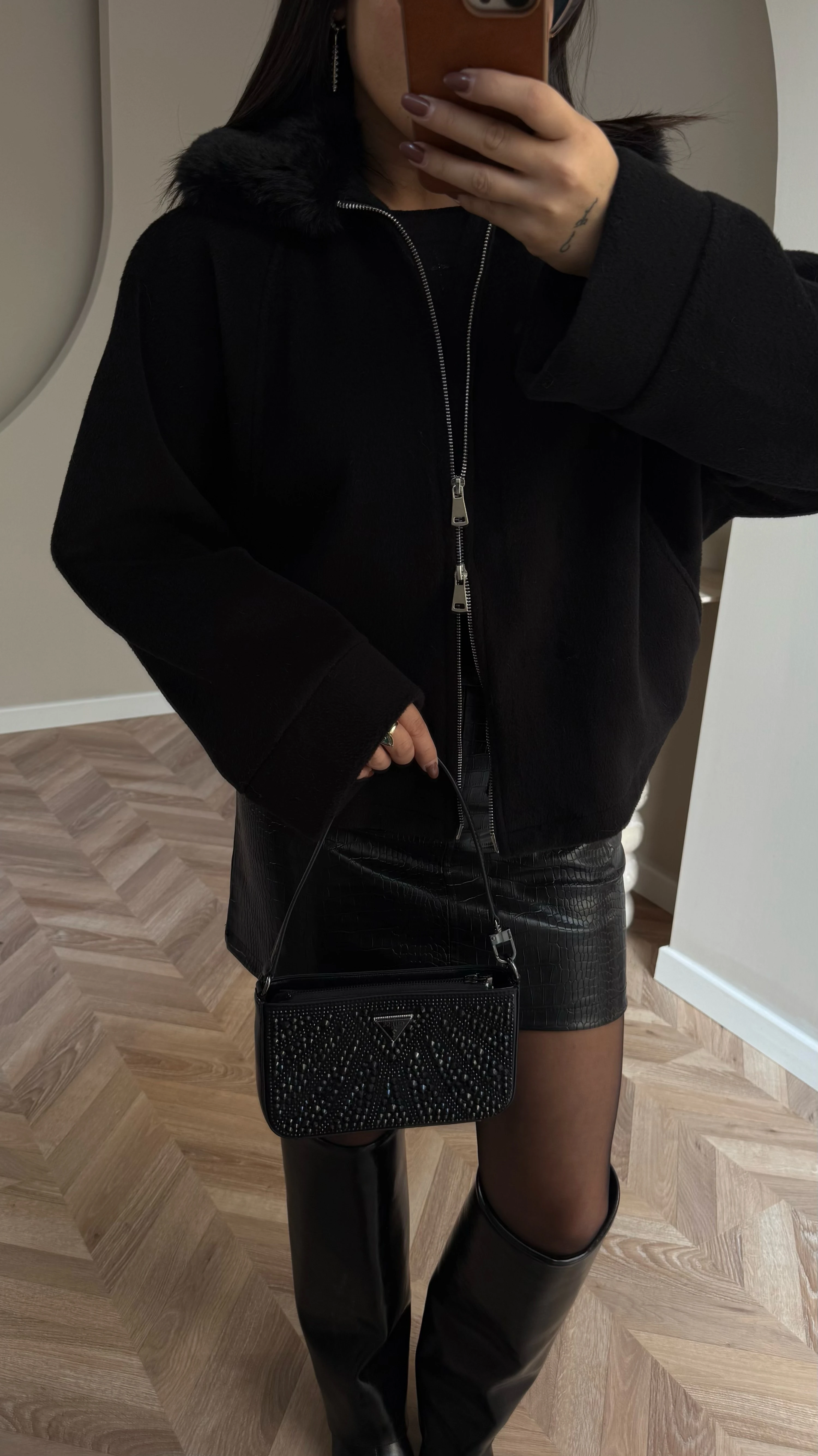 Kürklü Kaşe Panço