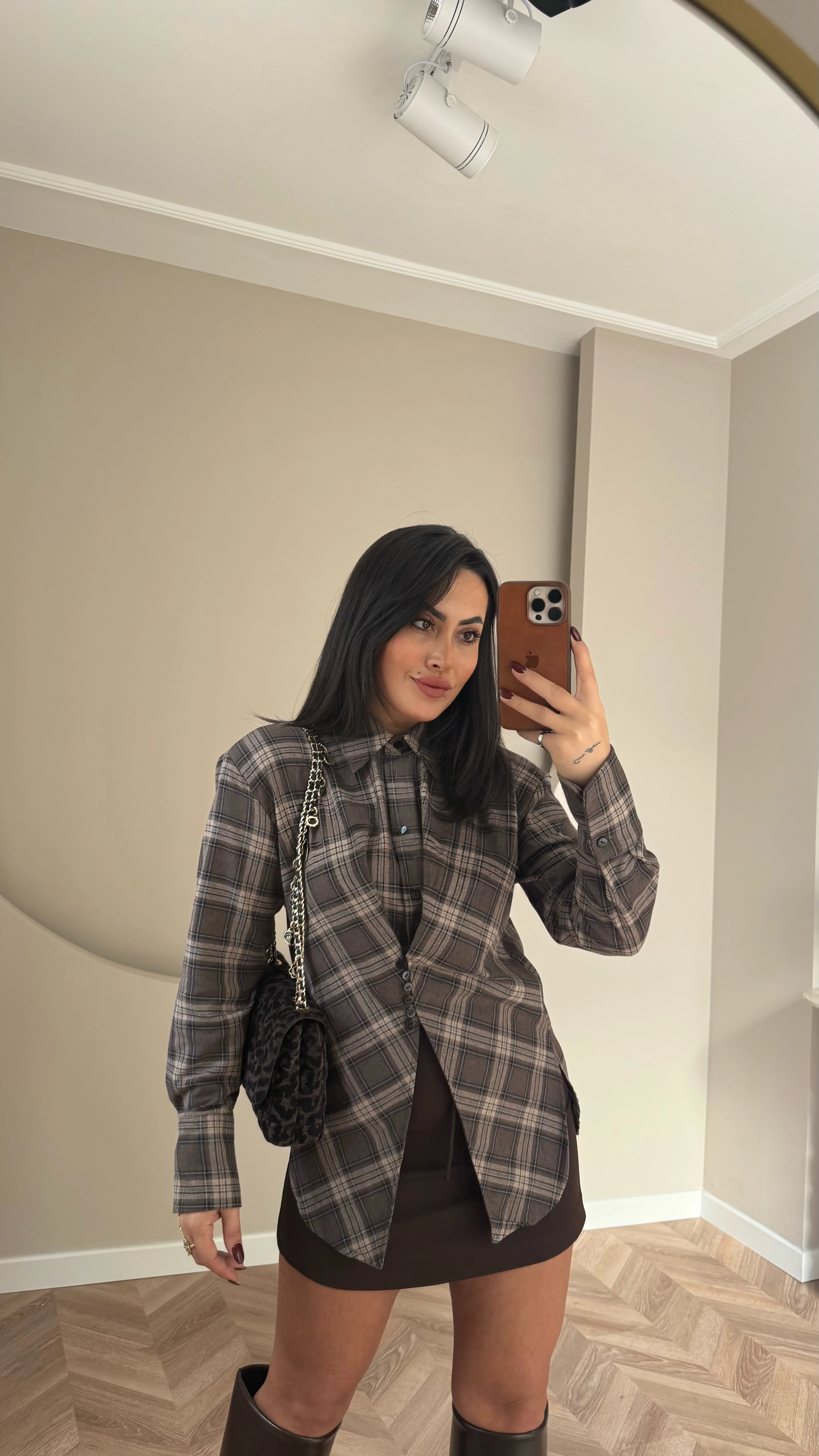 Tasarım Ekose Gömlek