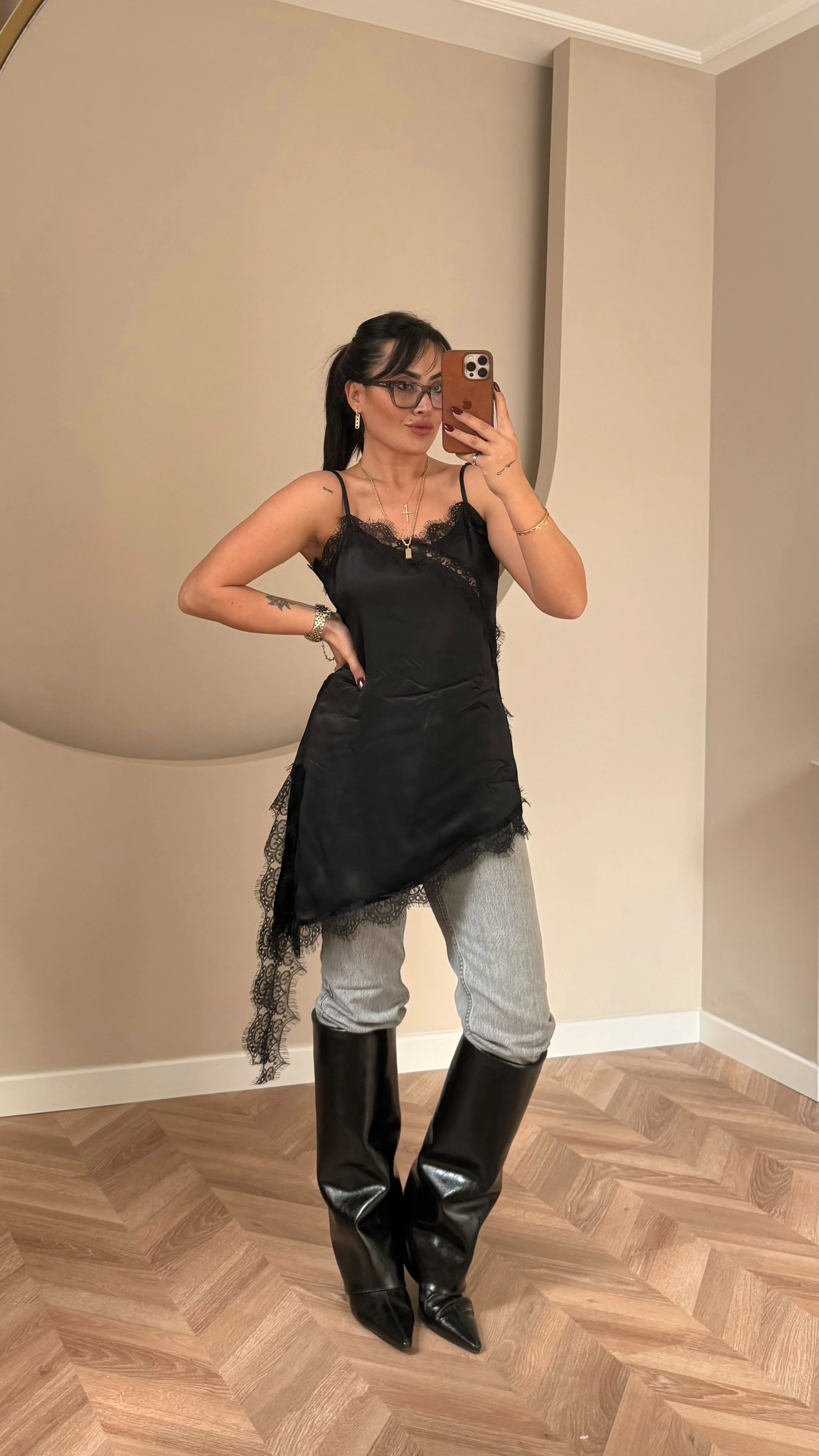 Marka Model Saten Bluz