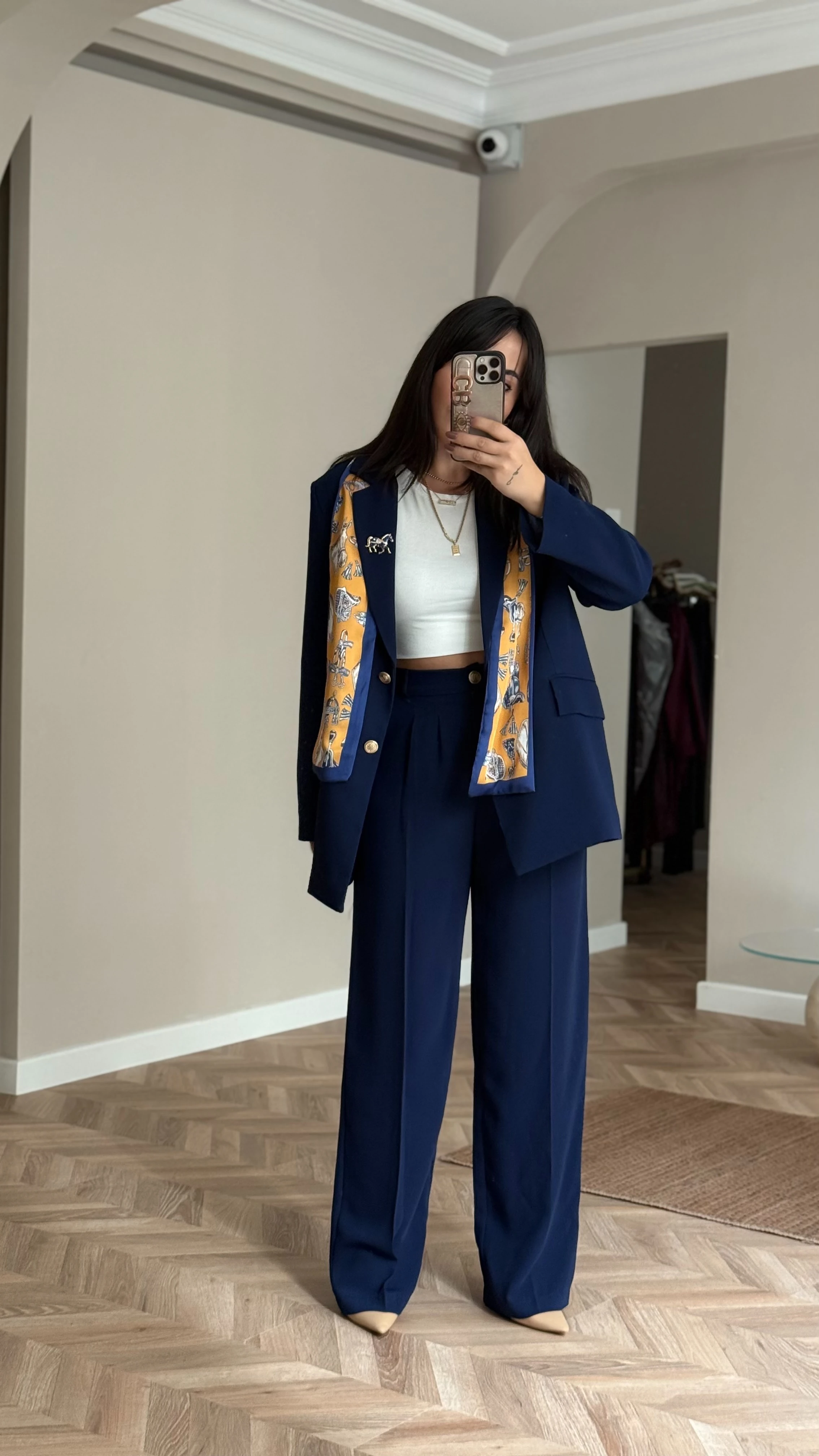 Premium Oversize Takım Lacivert