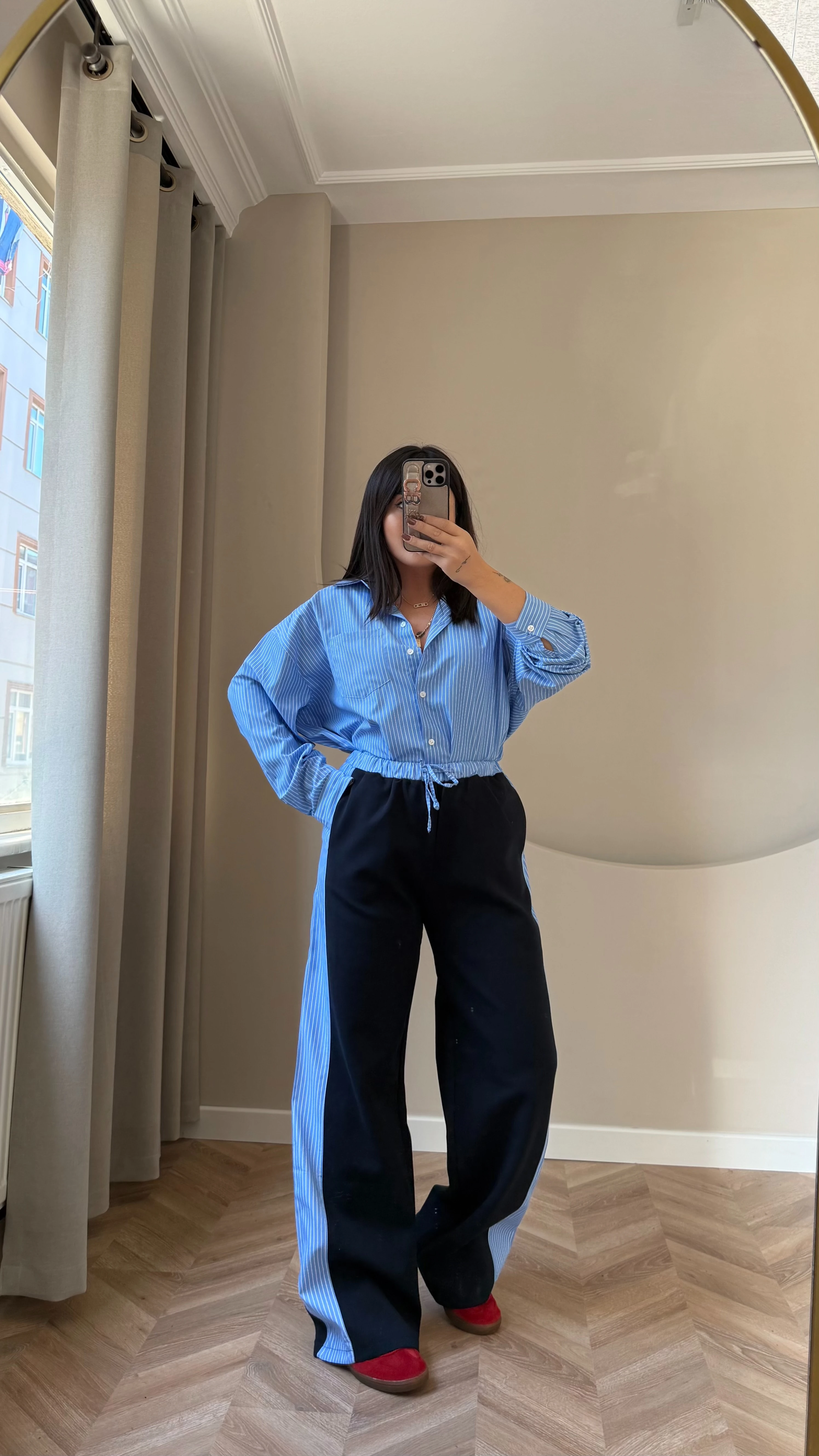 Yanları Şeritli Pantolon