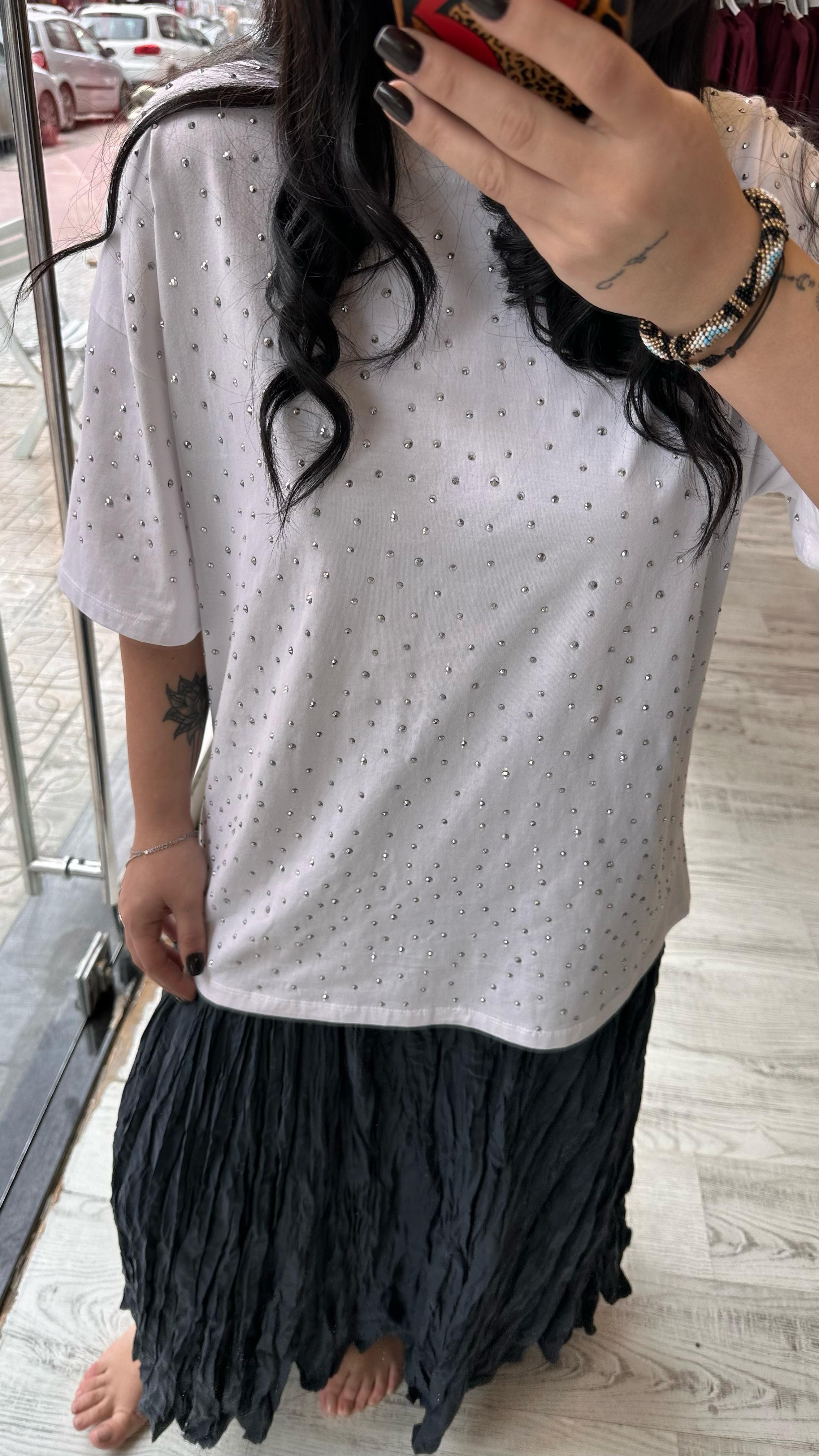 Taşlı Tshirt