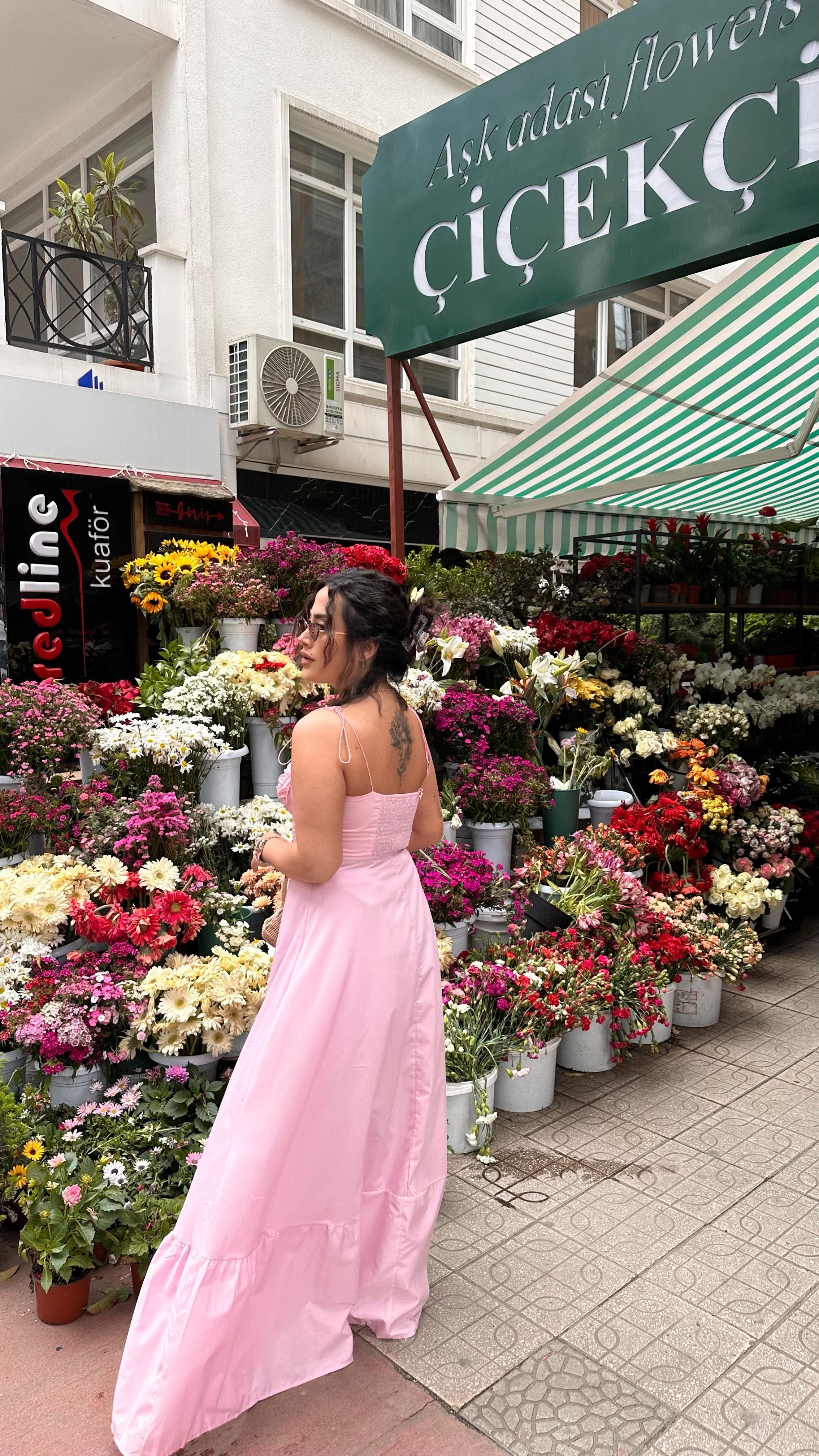 ZR Model Askılı Elbise