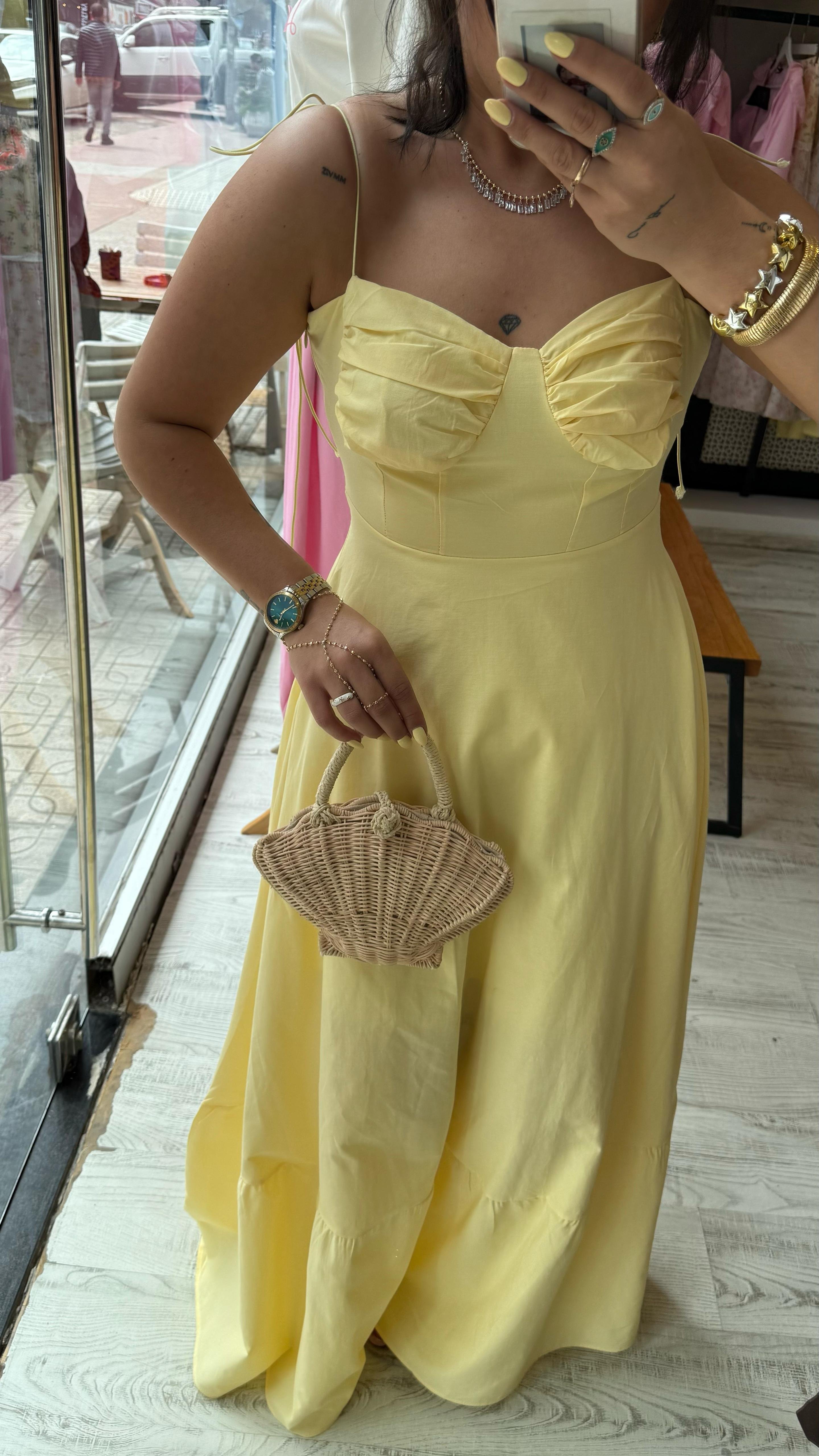 ZR Model Askılı Elbise
