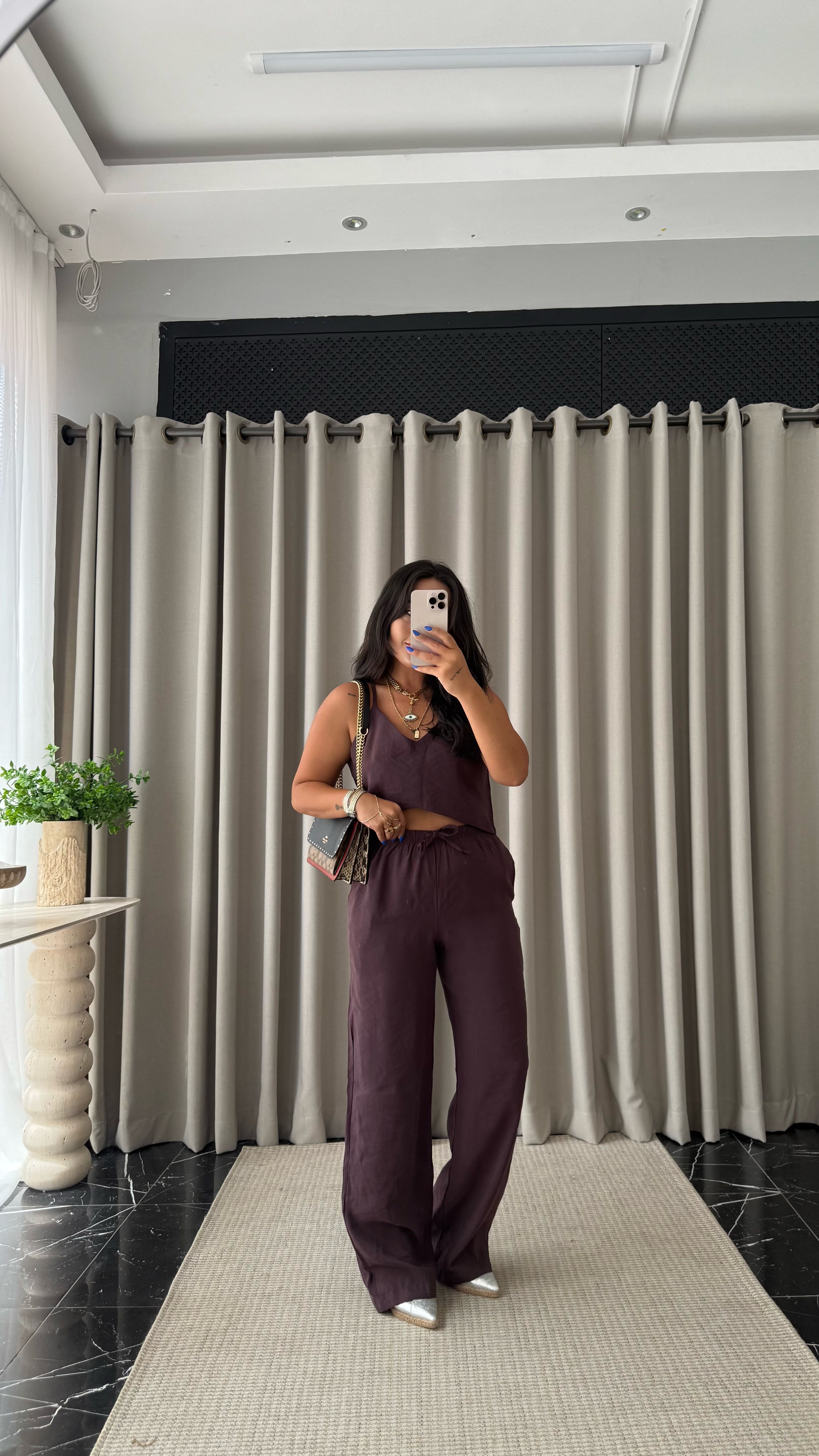 Tencel Ayarlanabilir Askılı Takım