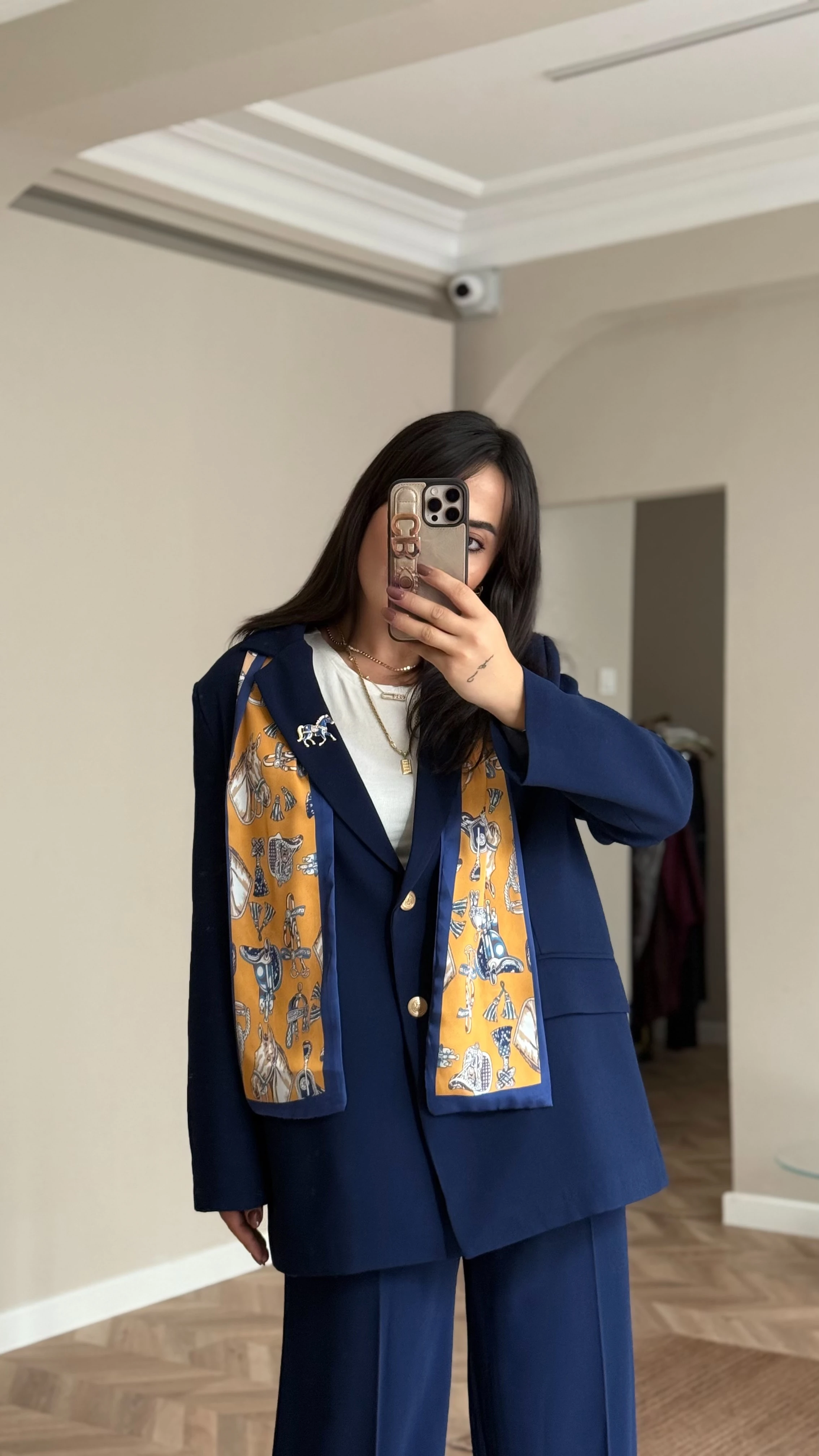 Premium Oversize Takım Lacivert