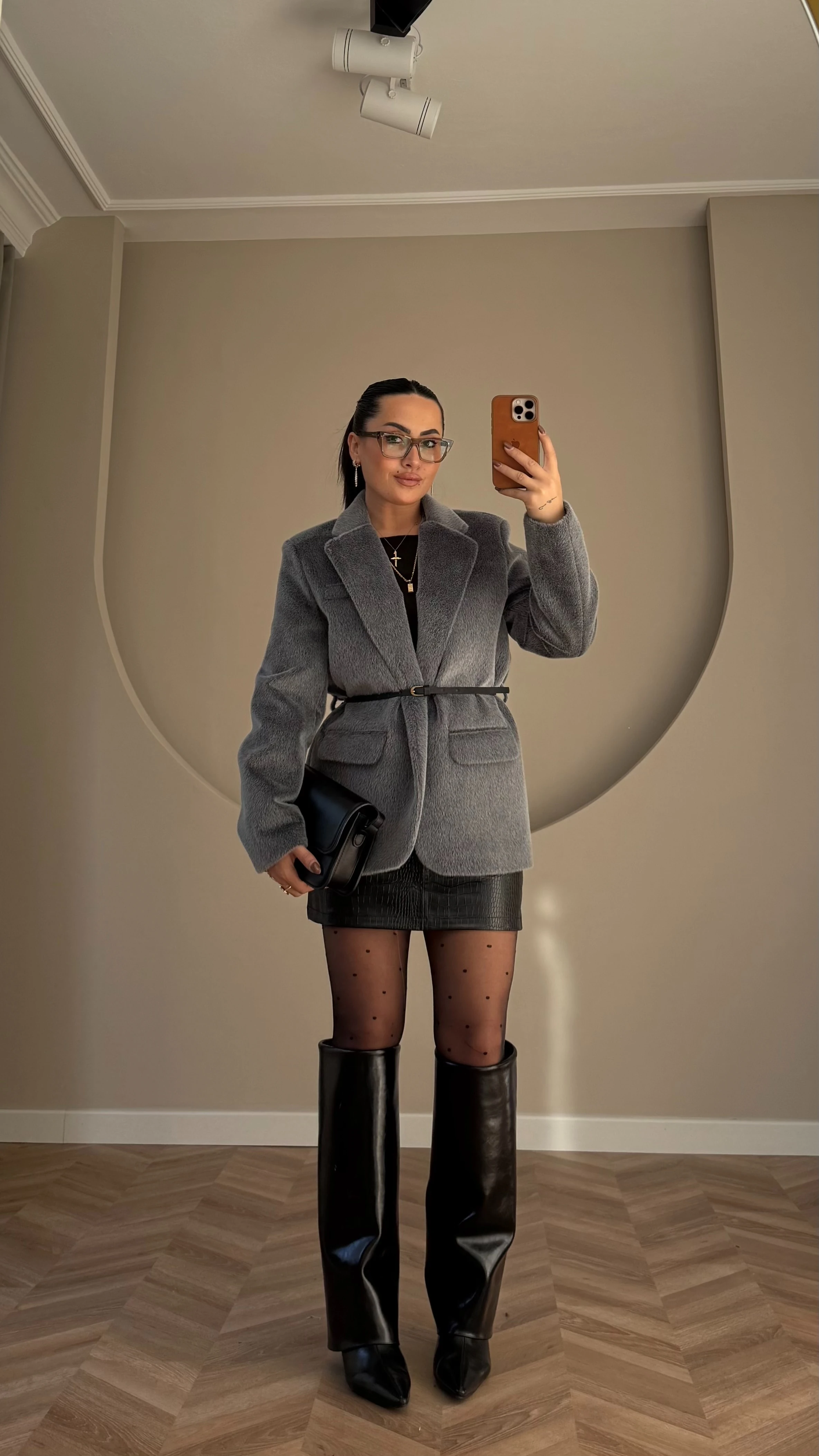 Tay Tüyü Premium Blazer