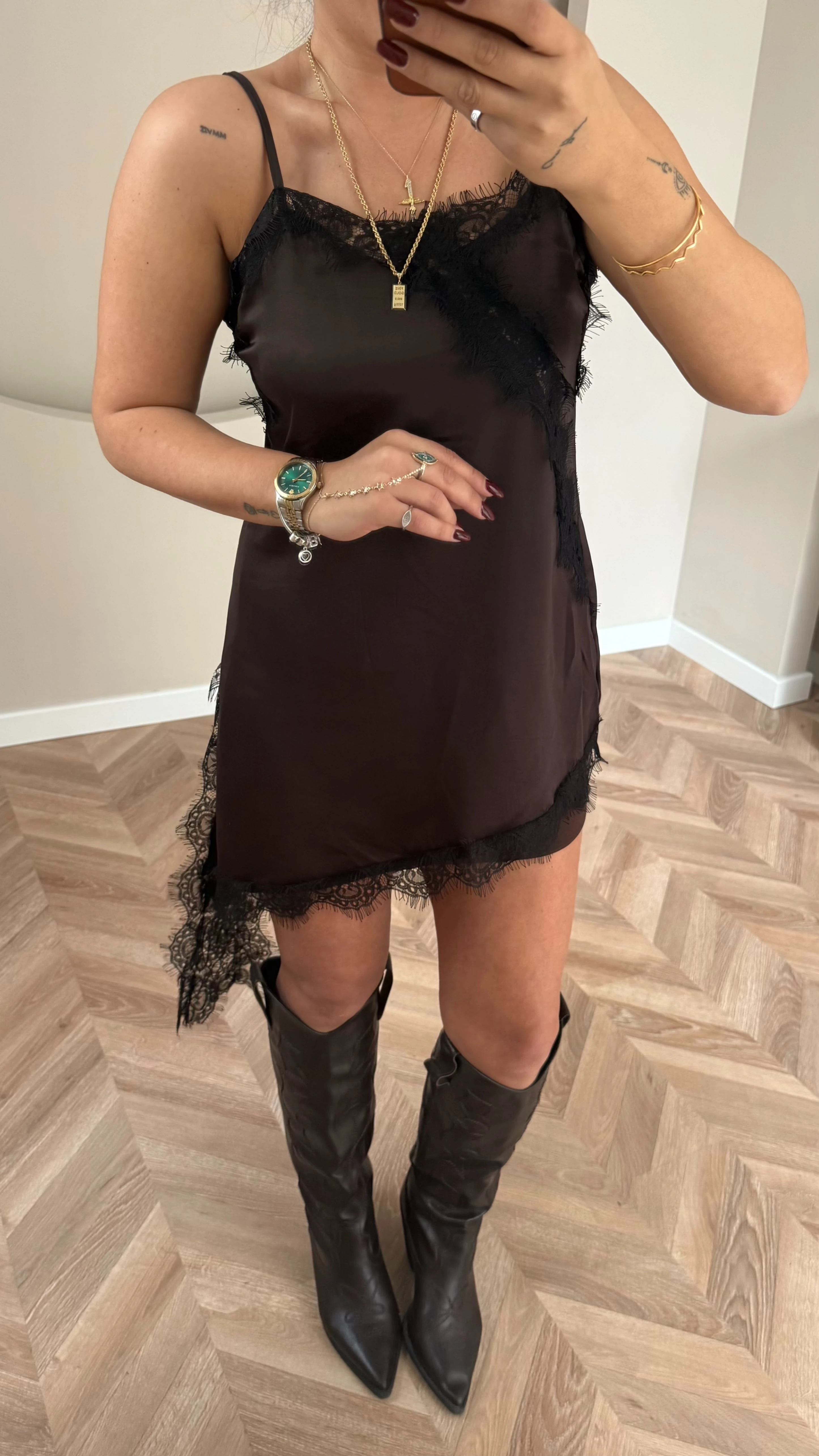 Marka Model Saten Bluz