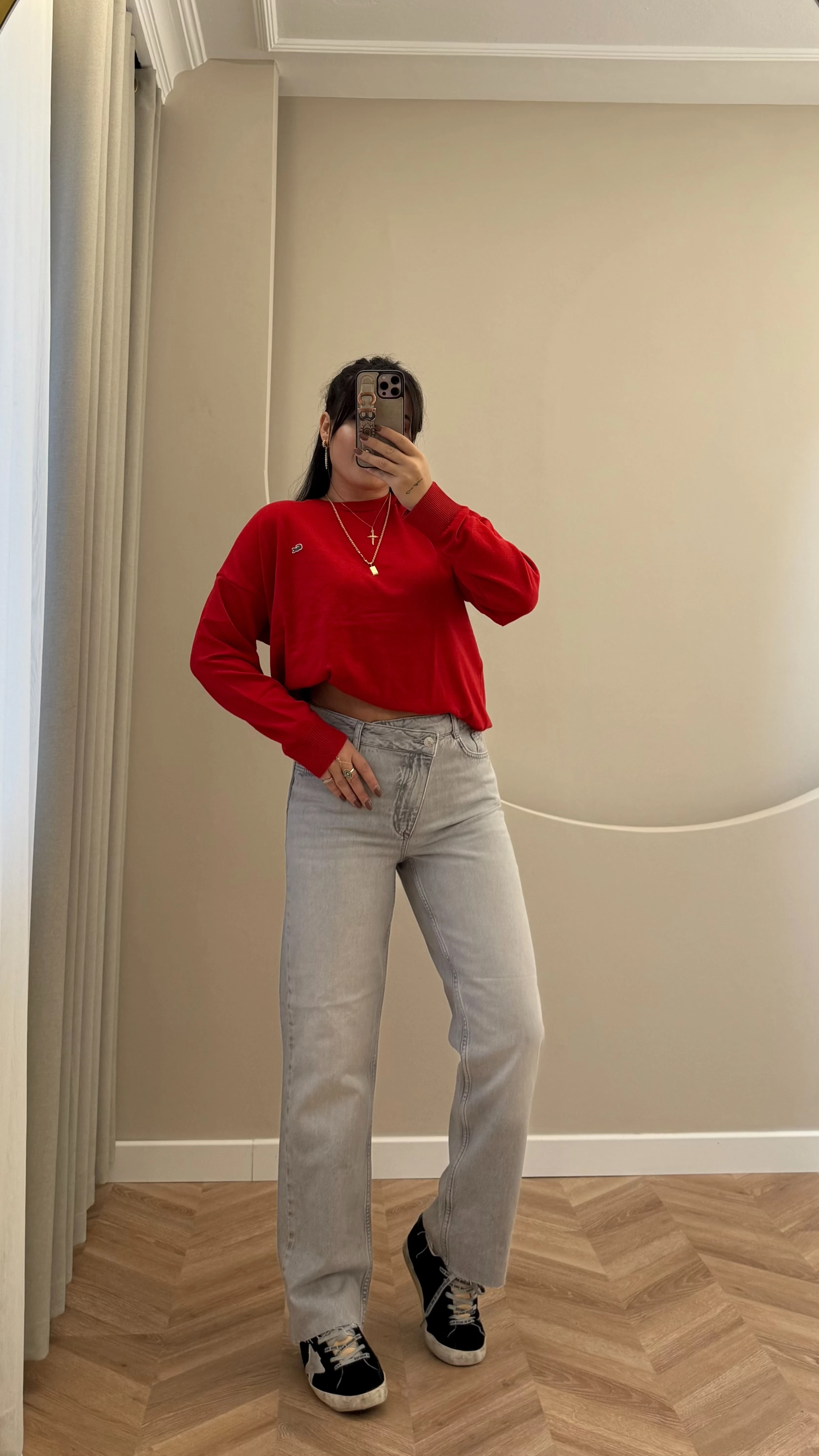 ZR Çapraz Bel Detay Jean