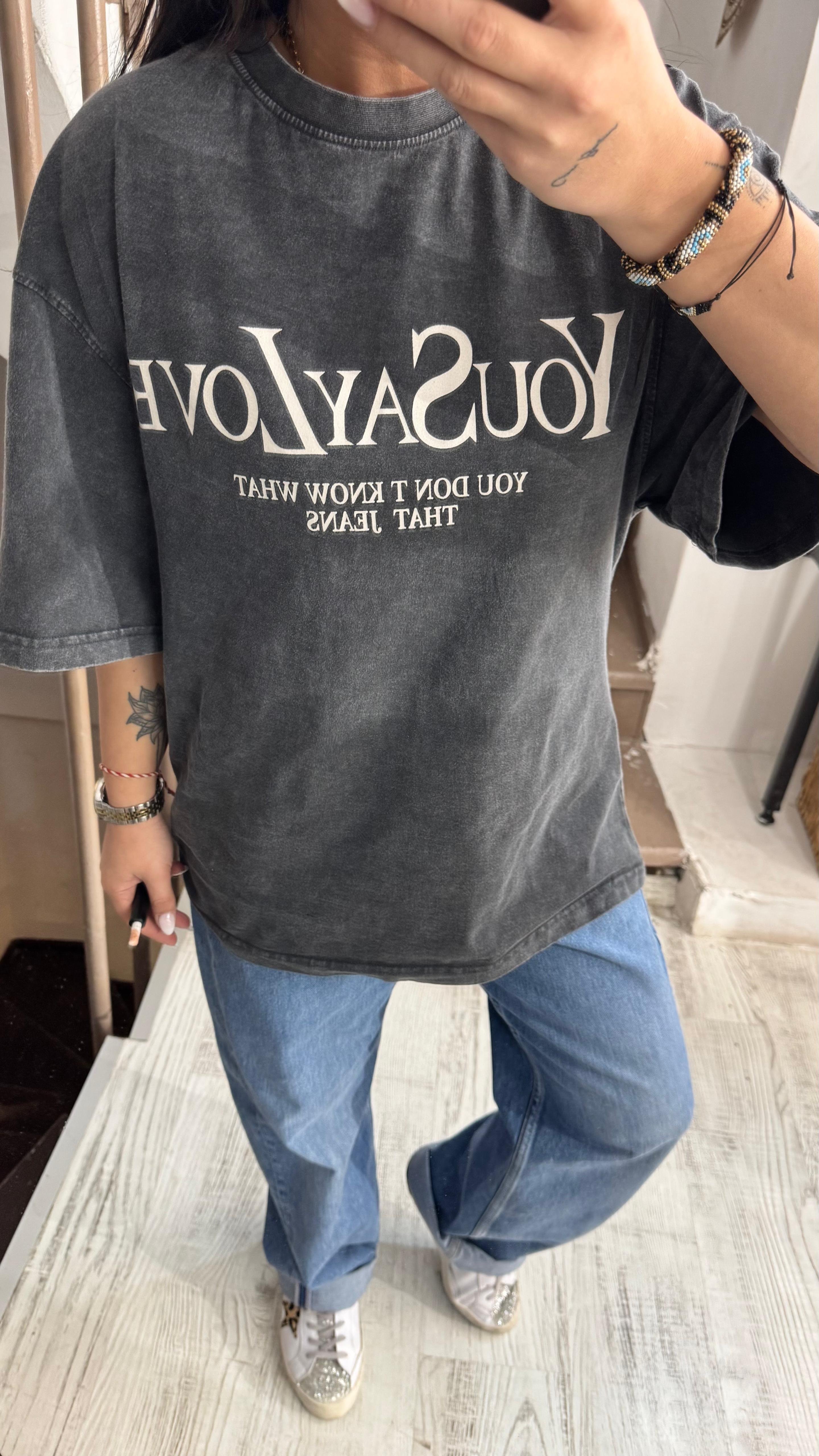 Yıkamalı Tshirt