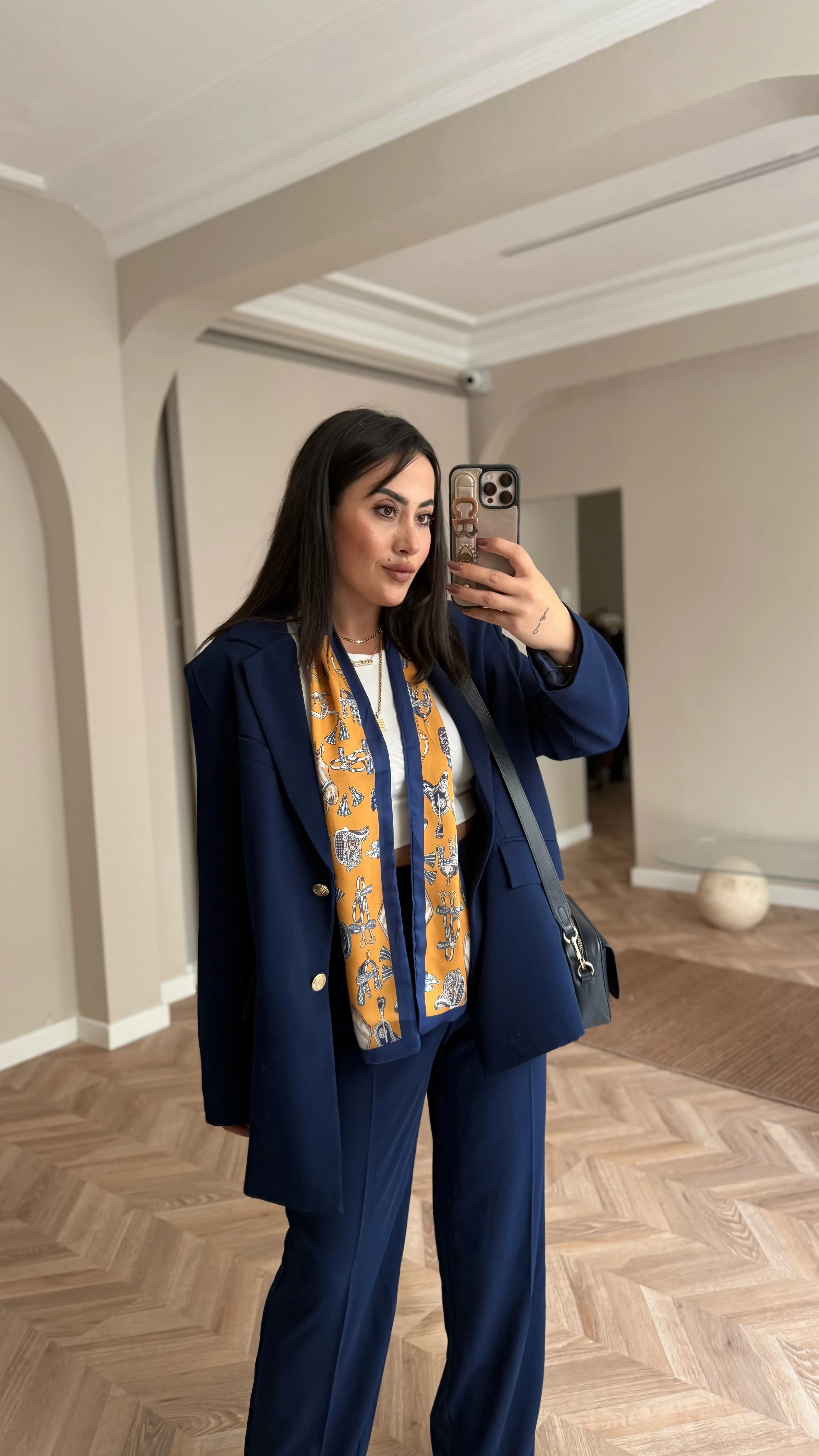 Premium Oversize Takım Lacivert