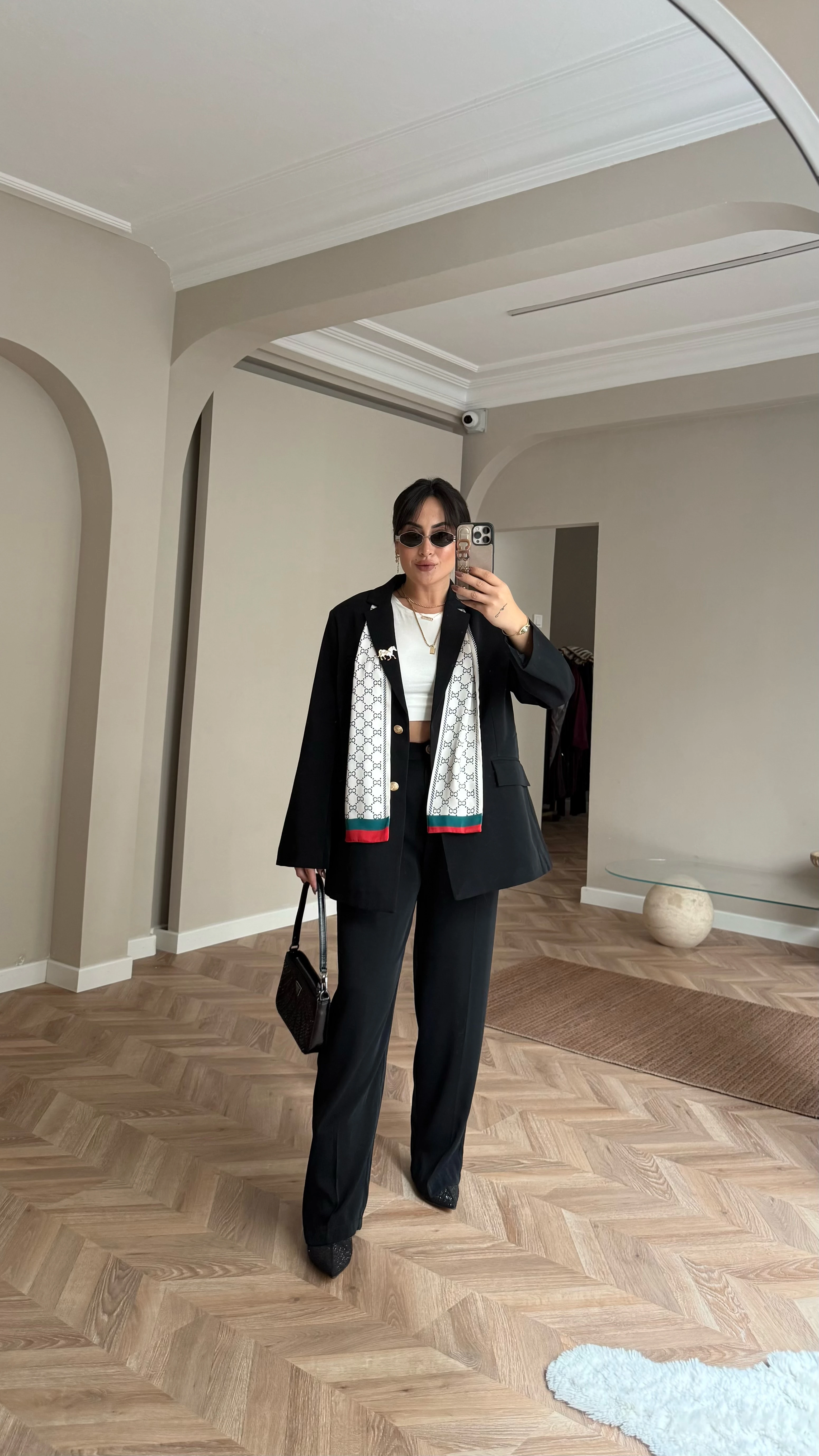 Premium Oversize Takım Siyah