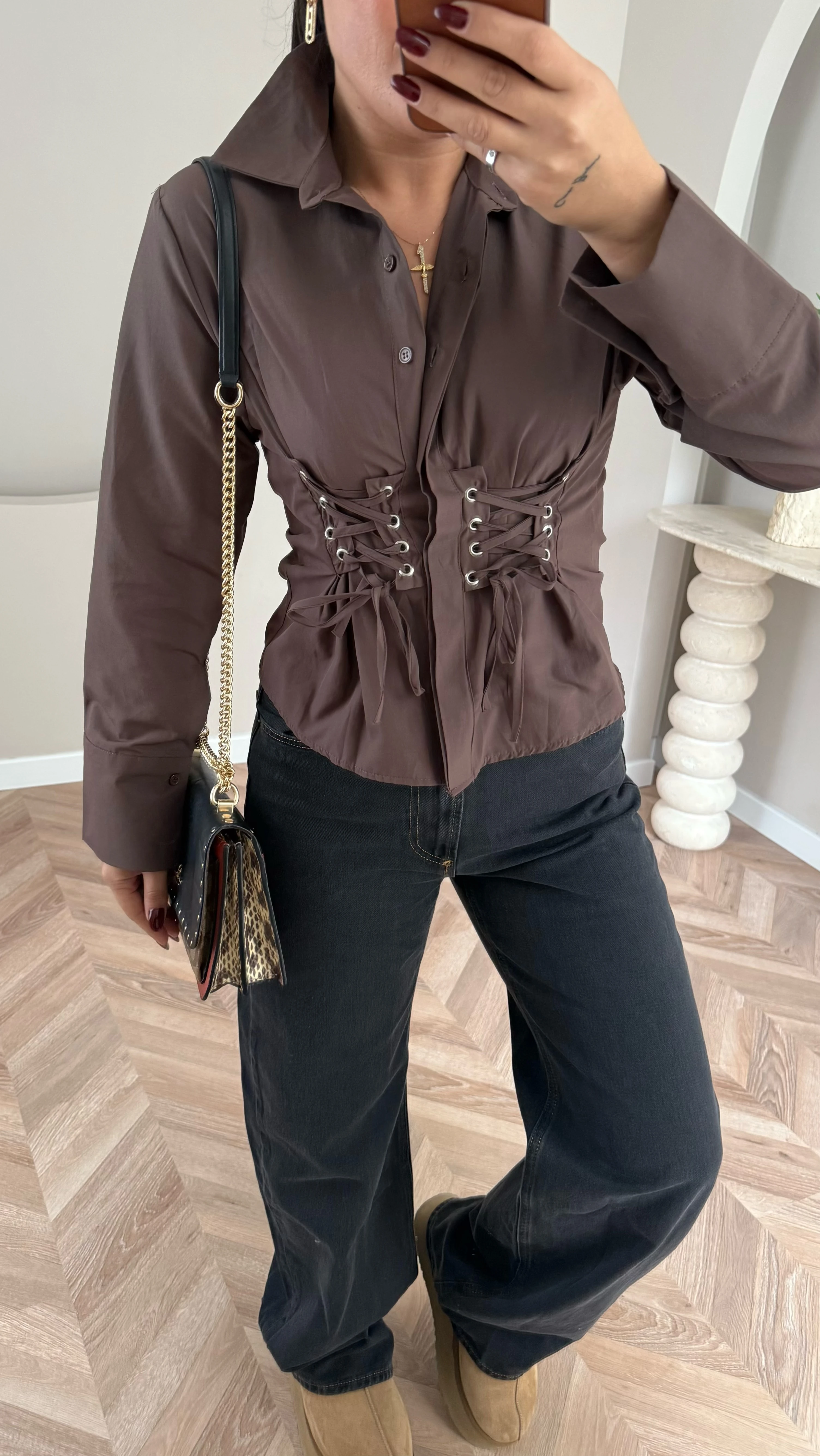 Kuş Gözlü Gömlek