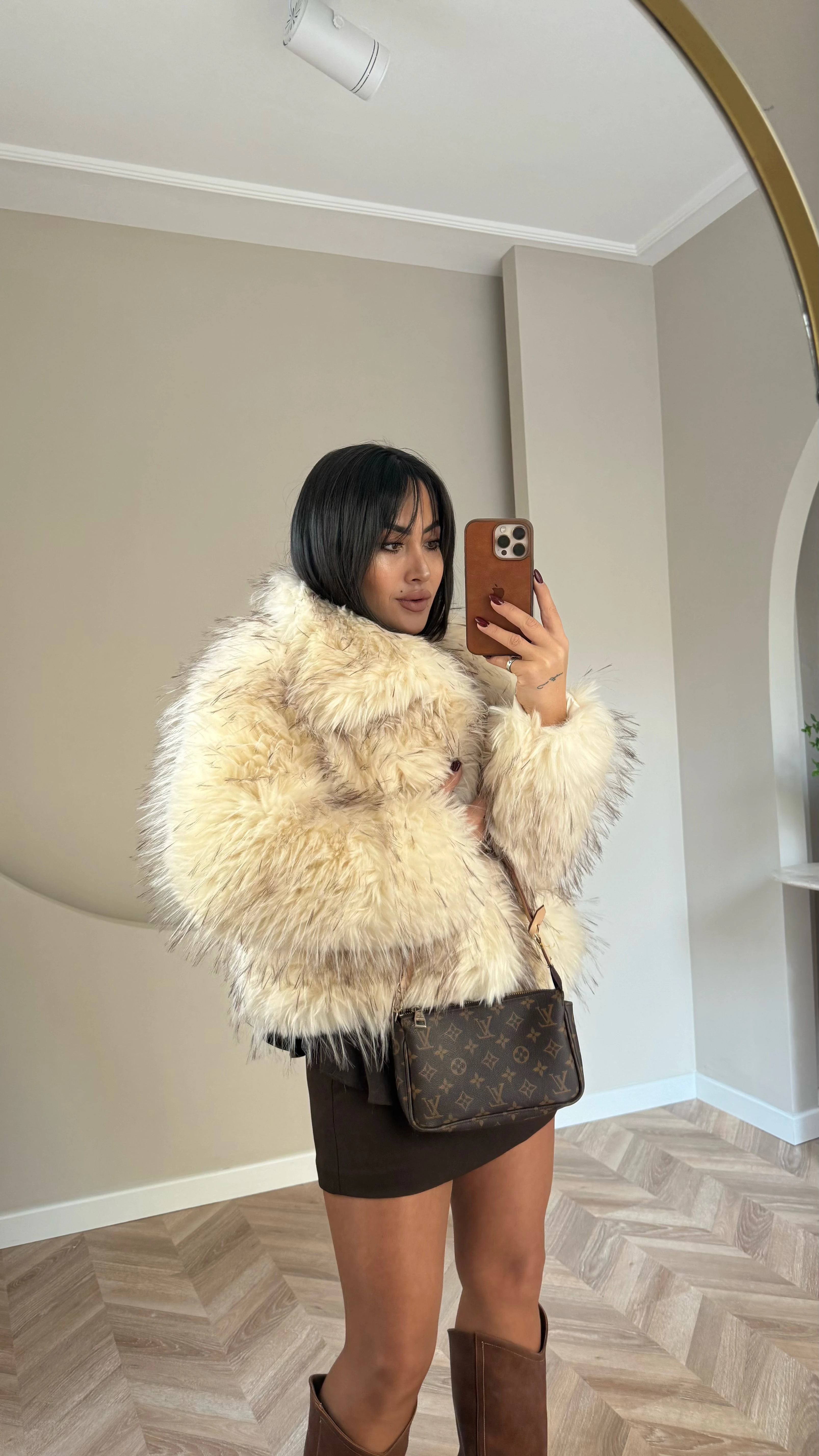 Premium Saçaklı Kürk