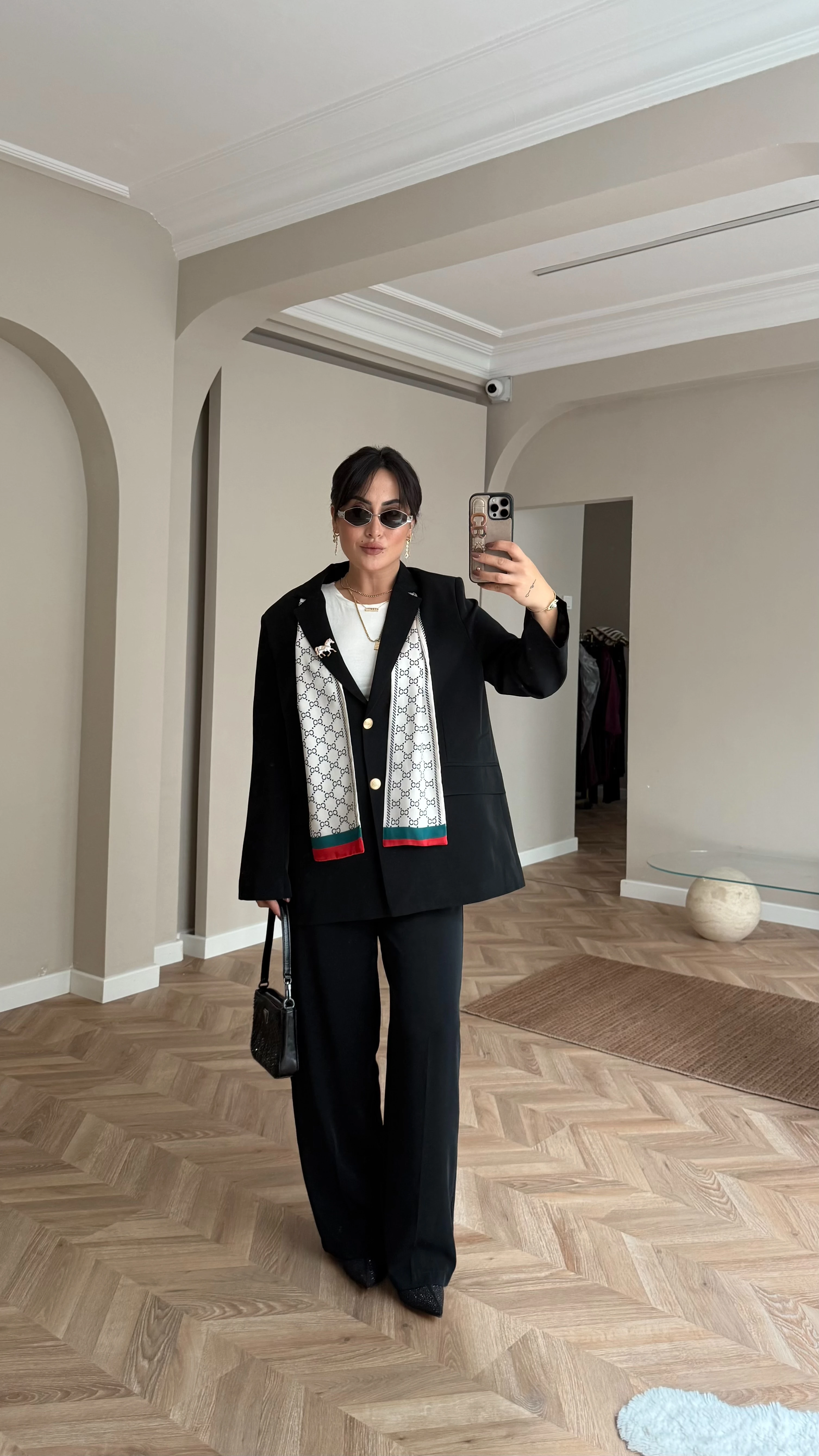 Premium Oversize Takım Siyah