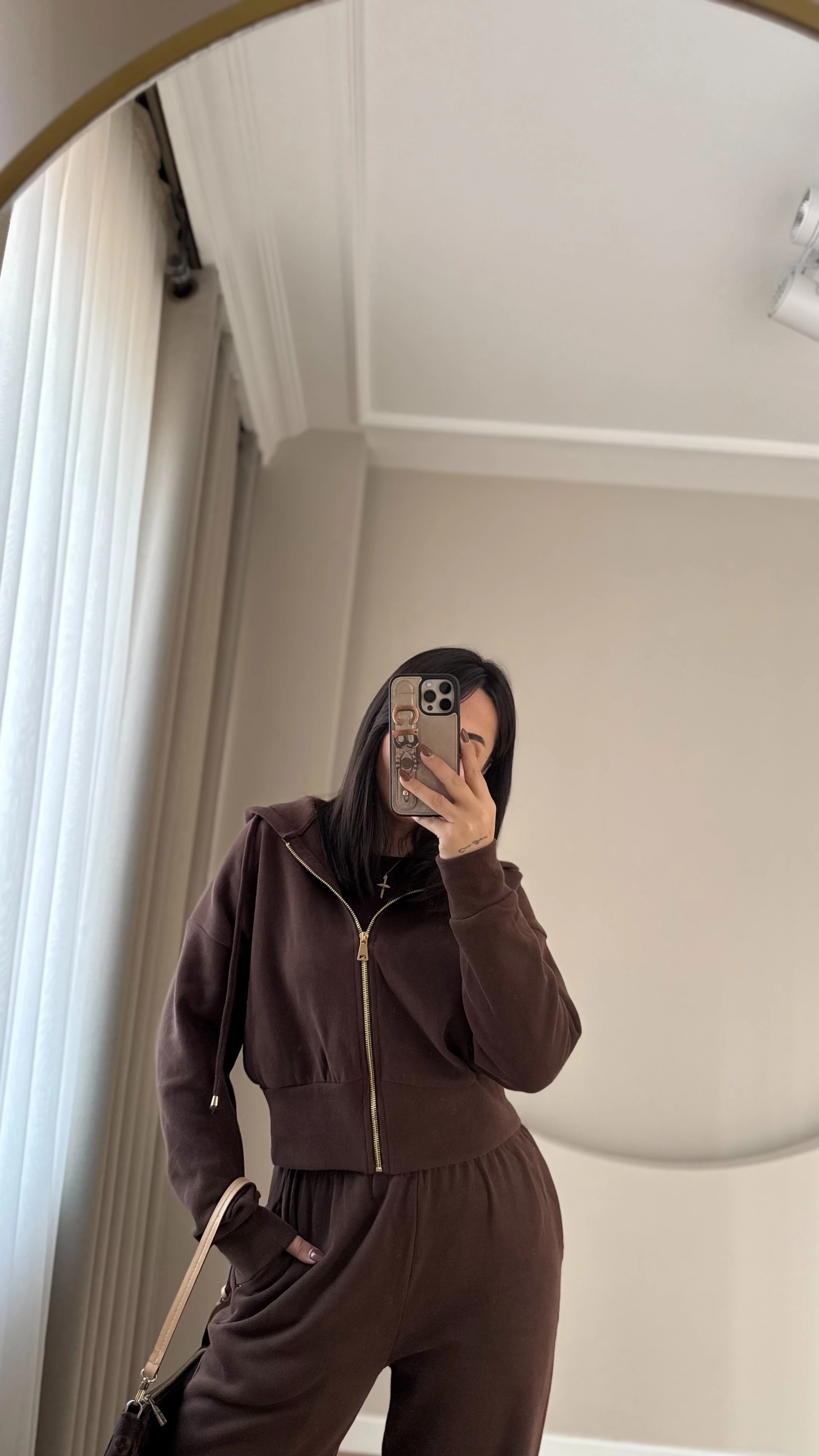 Örme Premium Takım Kahve