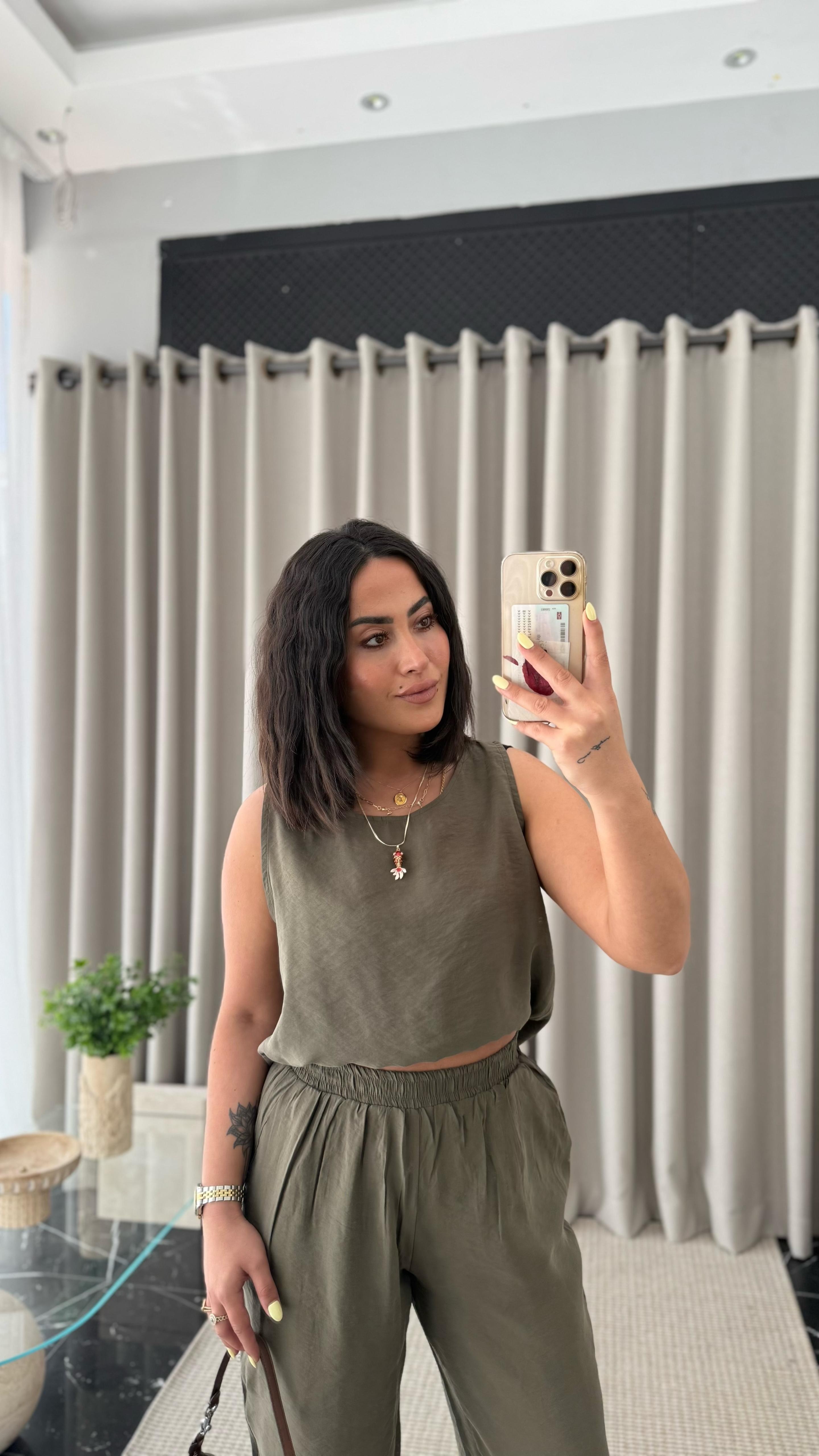 Tencel Takım Haki