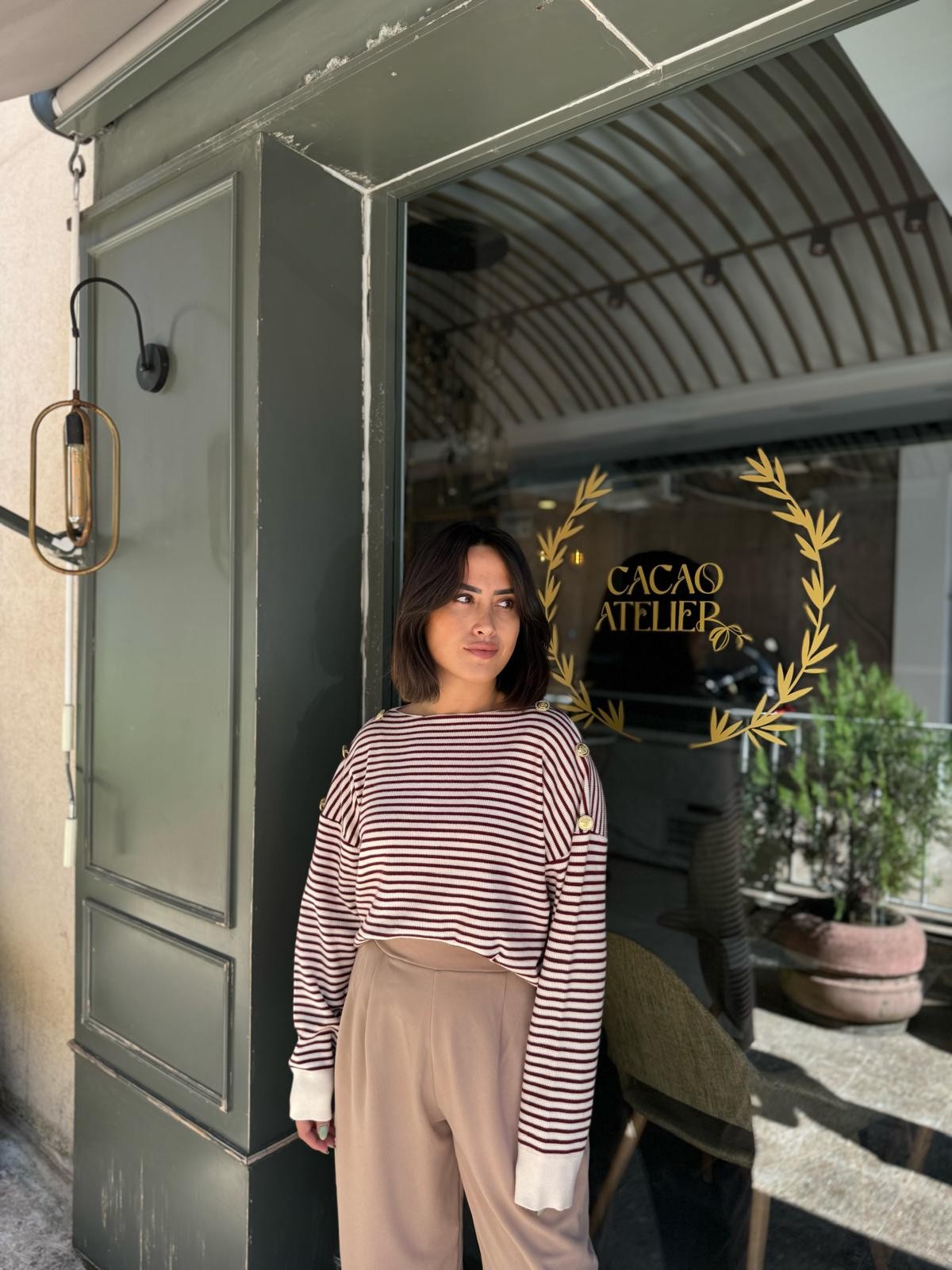 Premium Çizgili Triko