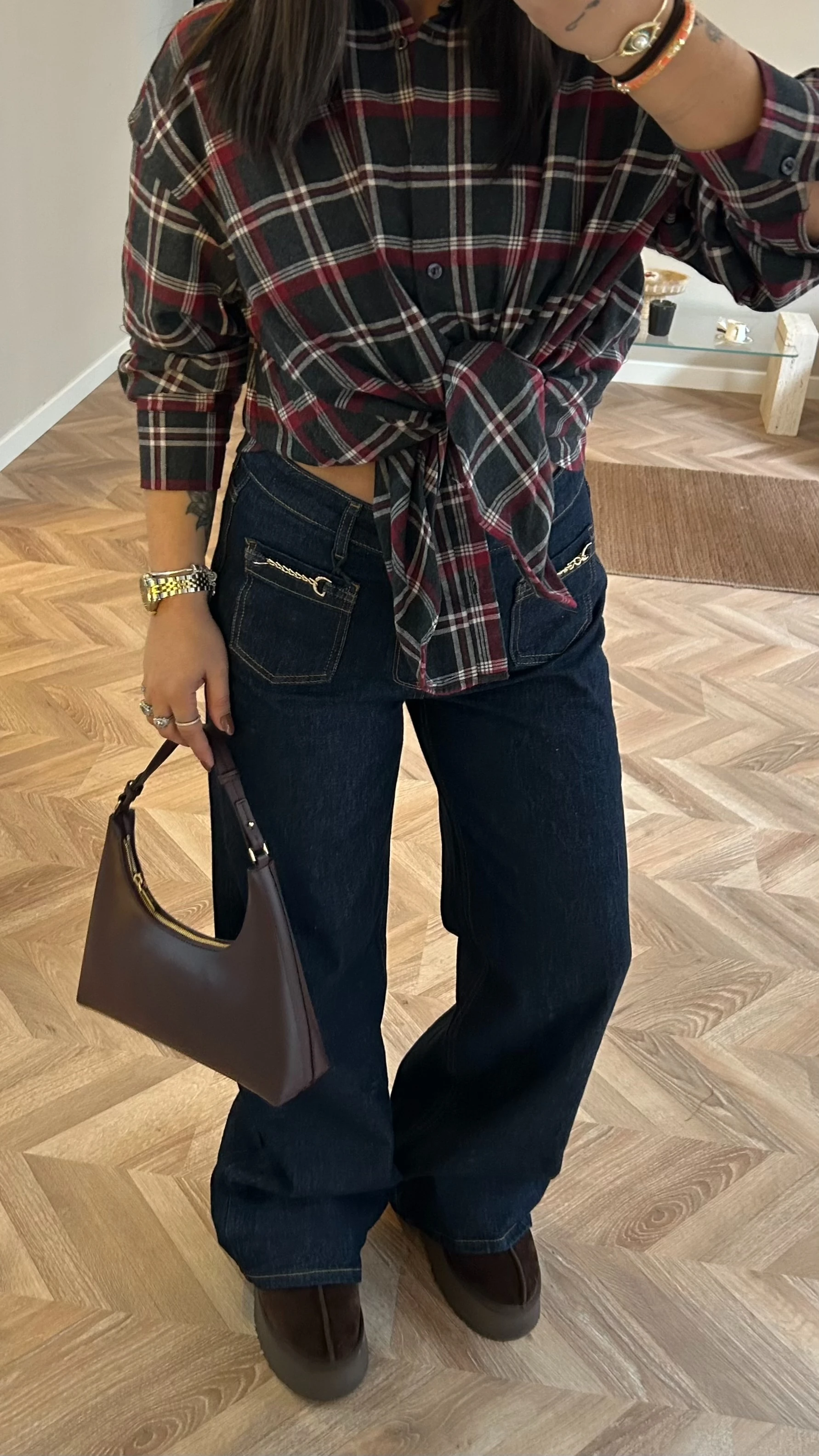 ZR Cepleri Zincirli Jean