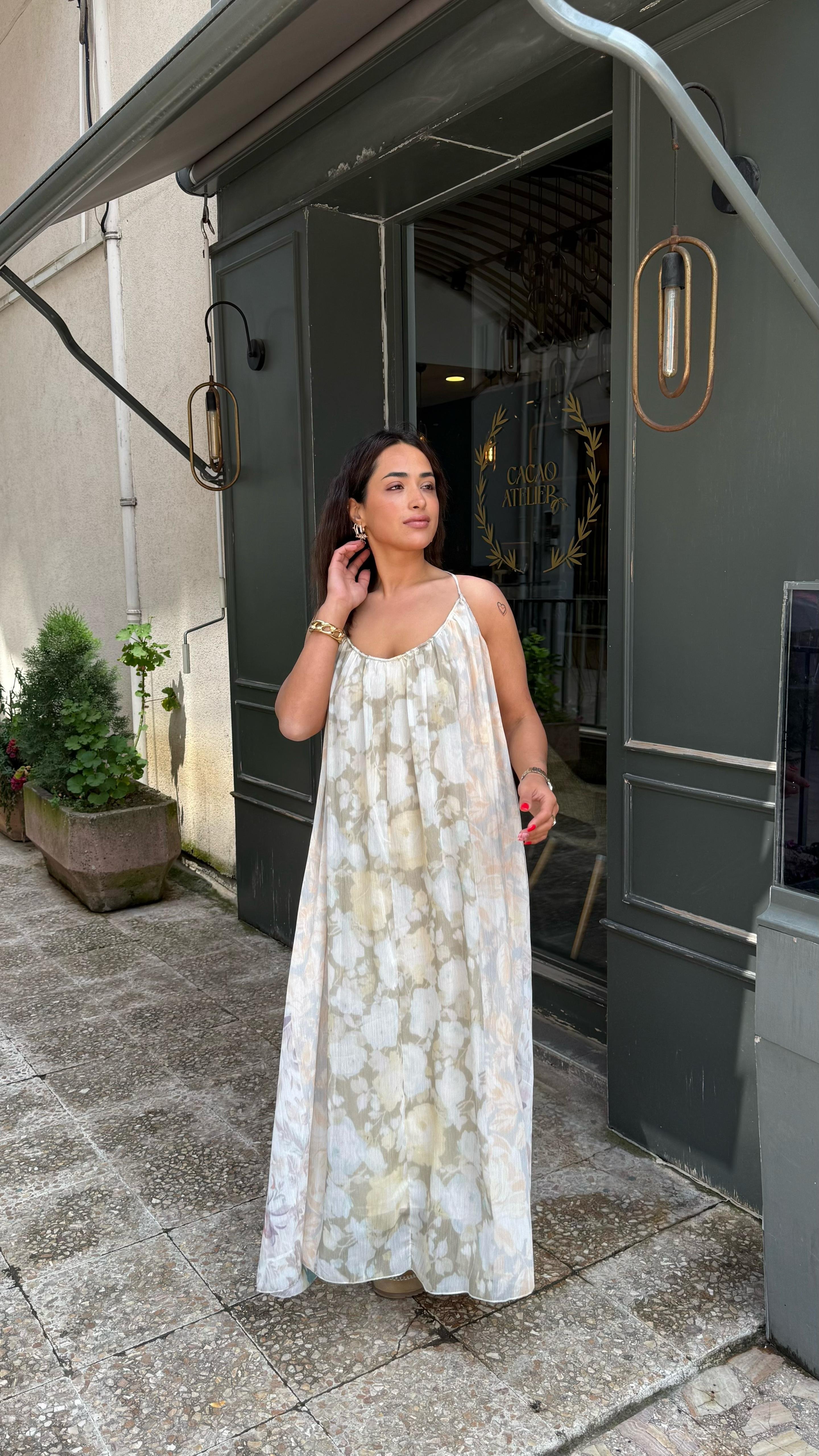 ZR Model Şifon Elbise