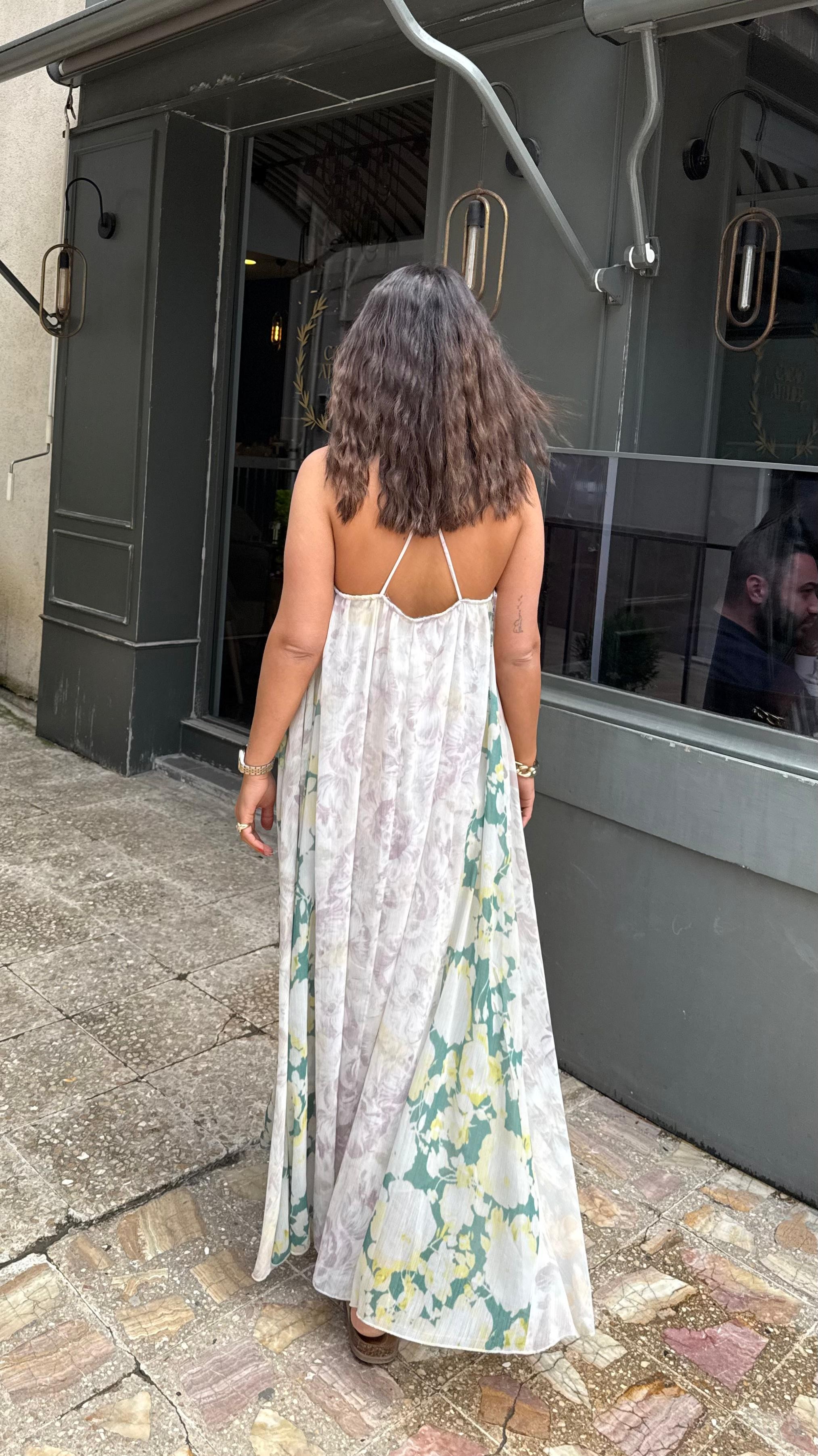 ZR Model Şifon Elbise